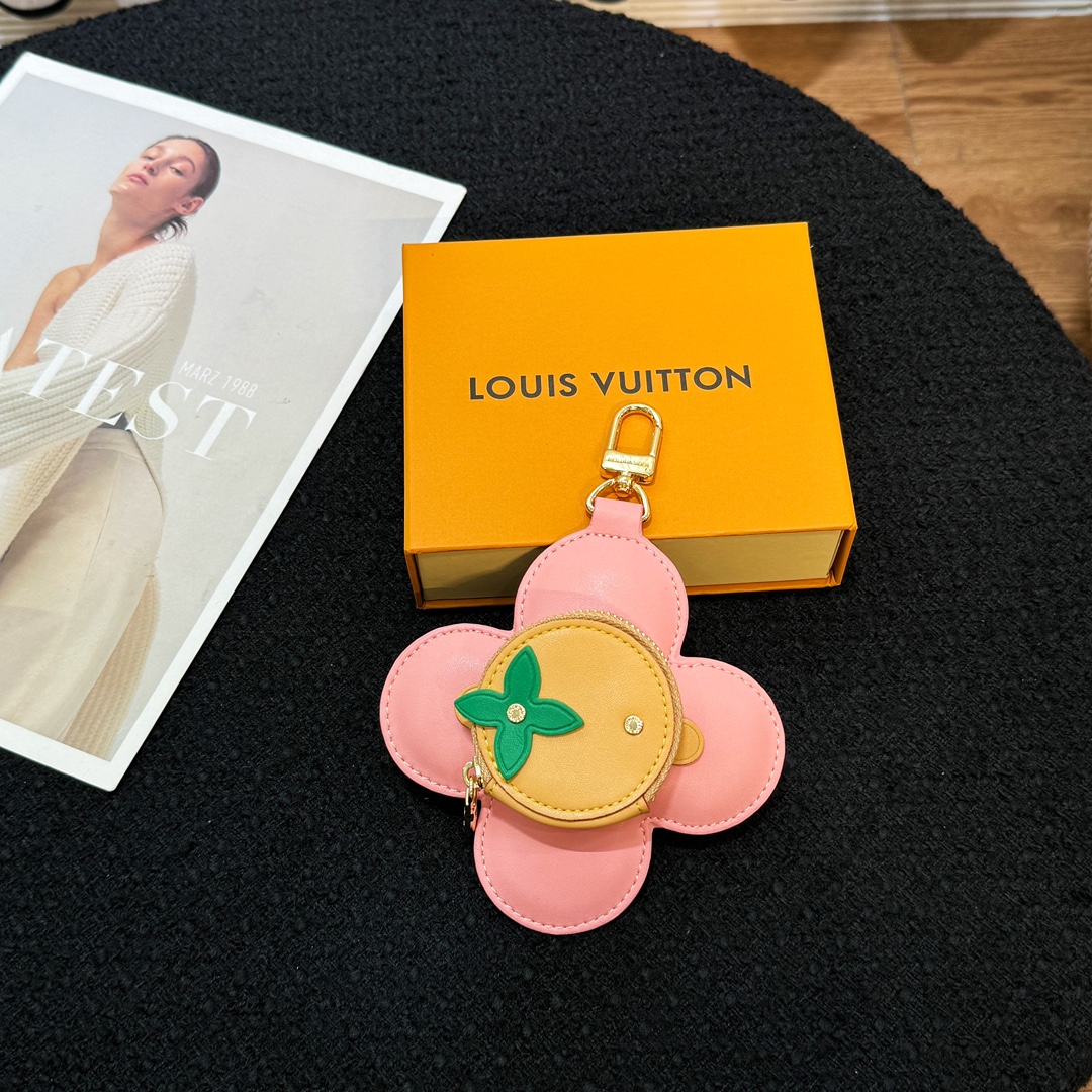 Louis Vuitton Vivienne Sunflower Coin Purse Charm​