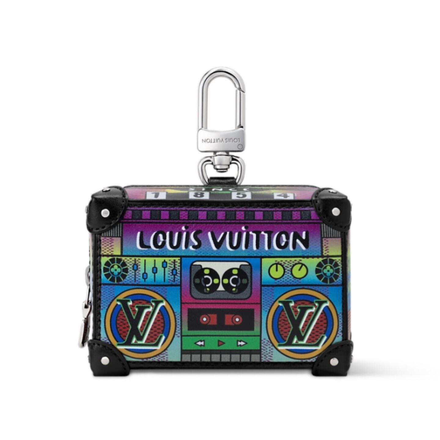 LV Box Bag Charm Keychain