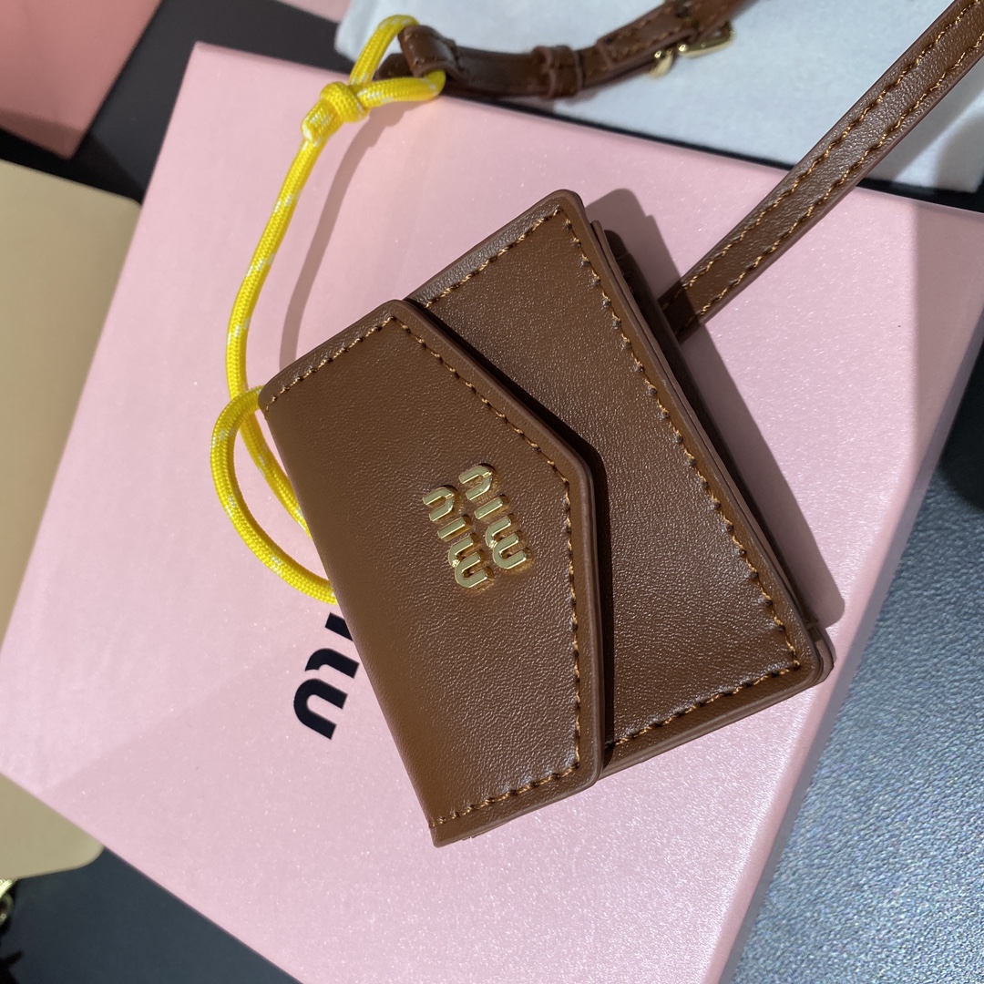 Miu Miu Mini Leather Bag Charm