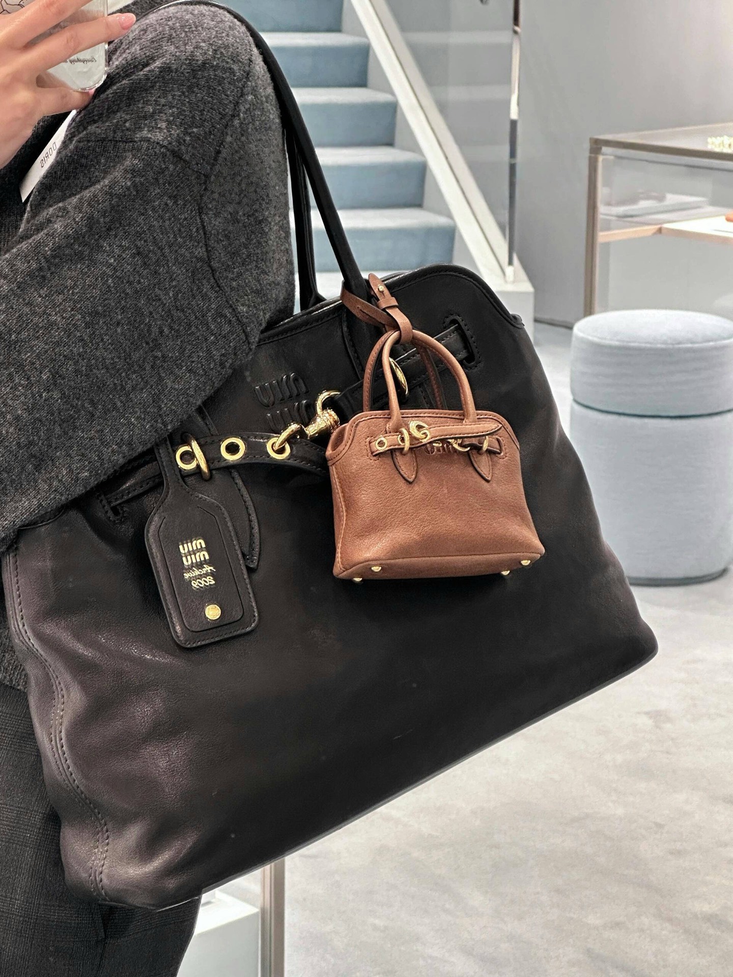 Miu Miu Mini Bag Charm