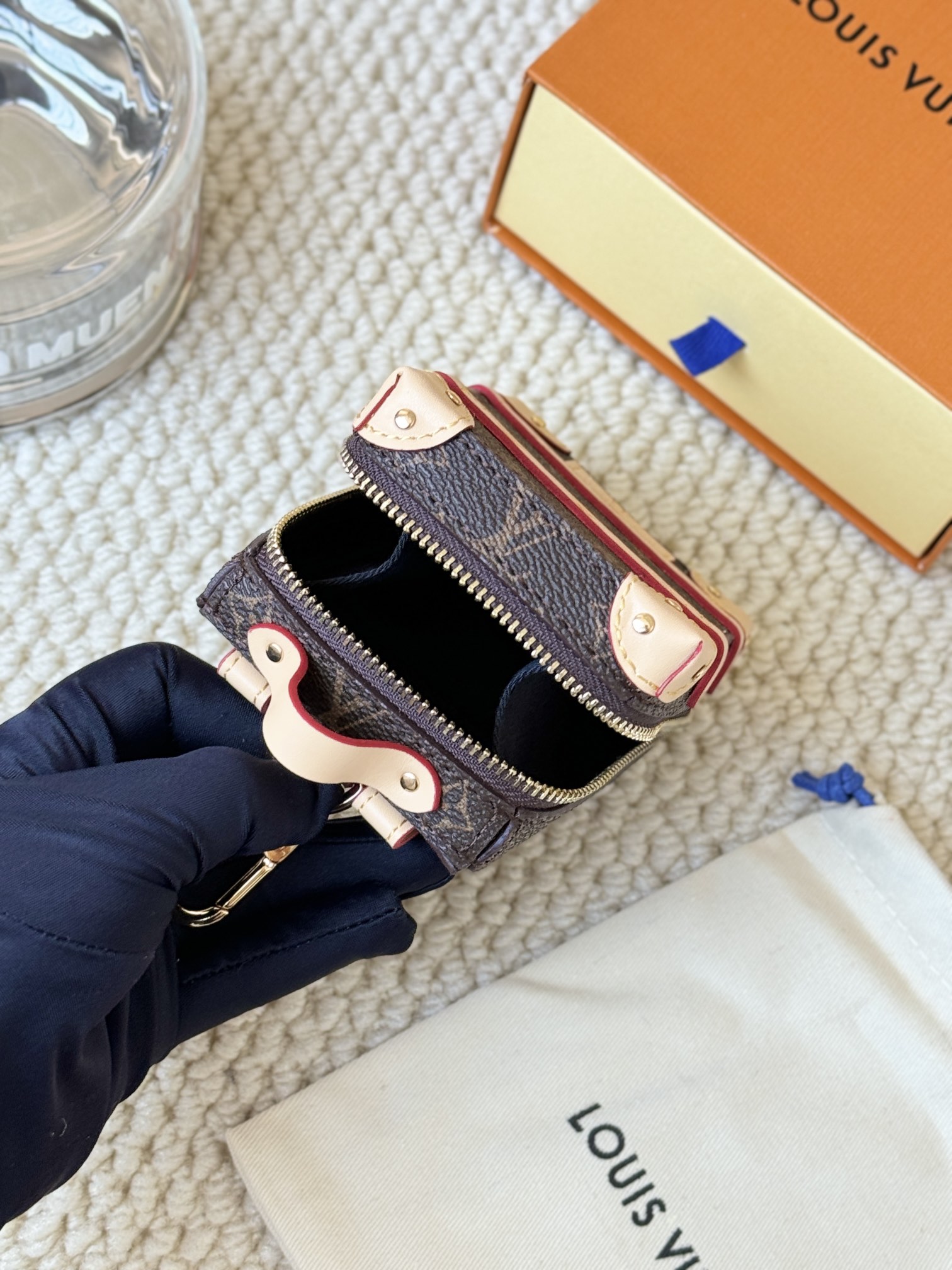 LV Mini Backpack Keychain Pendant