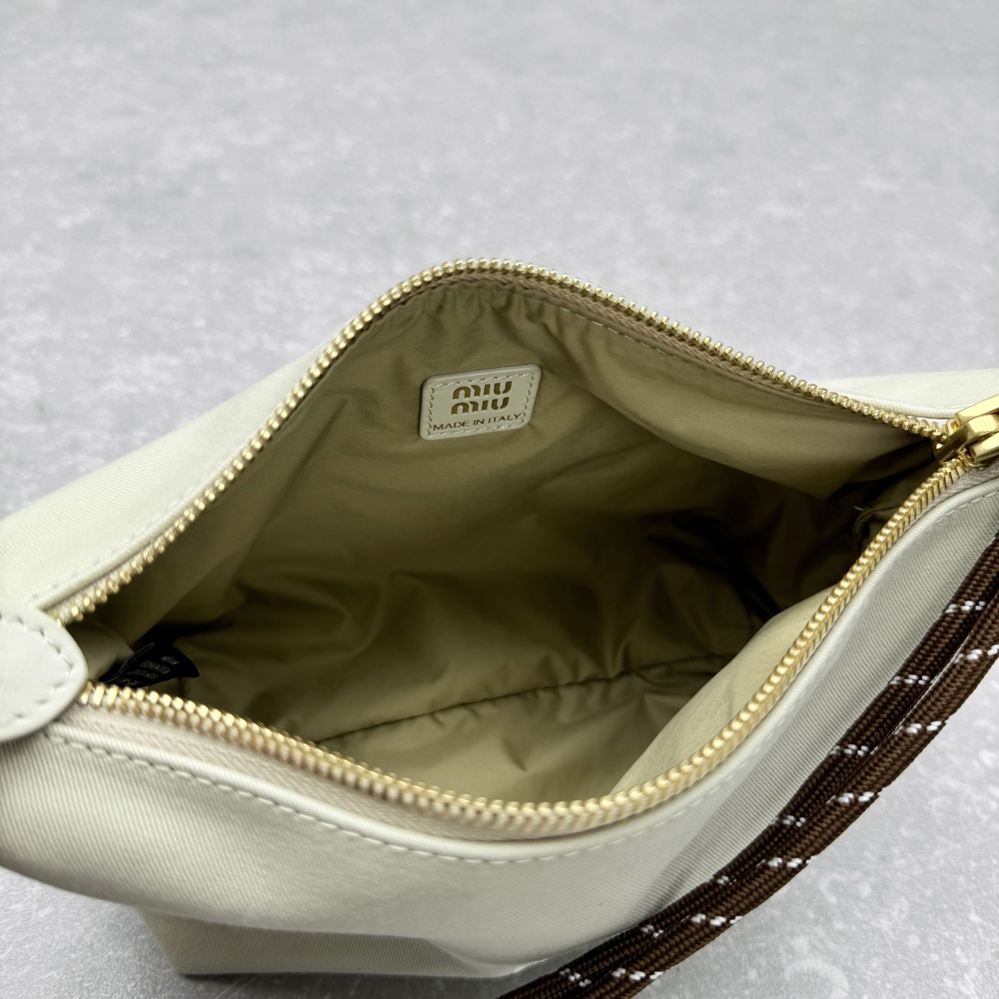 The new MiuMiu mini lunch box bag