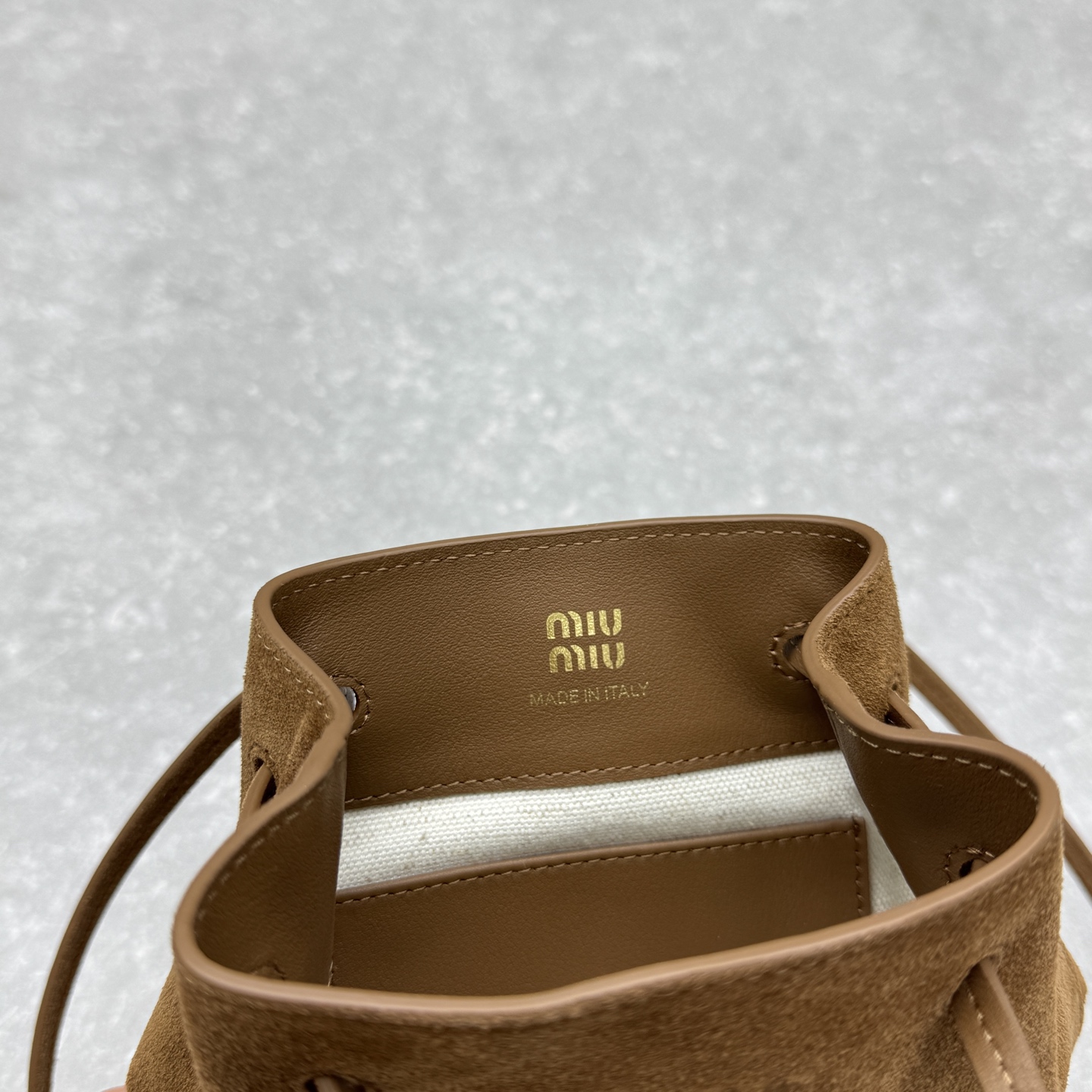 MIUMIU drawstring small lucky bag