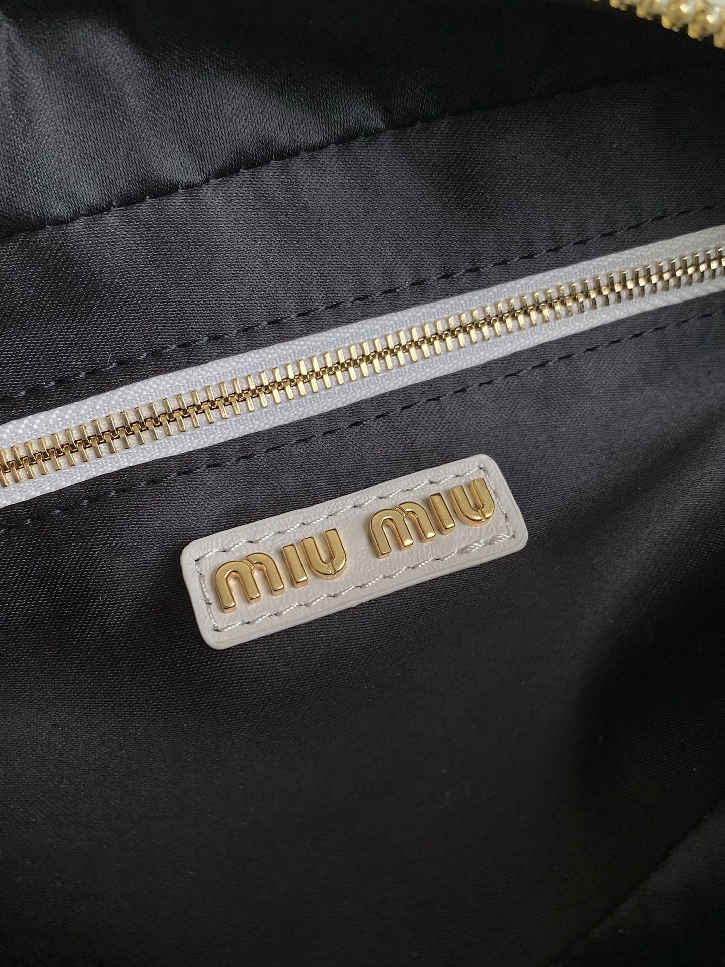 Miu Miu Pleated Bowling Bag