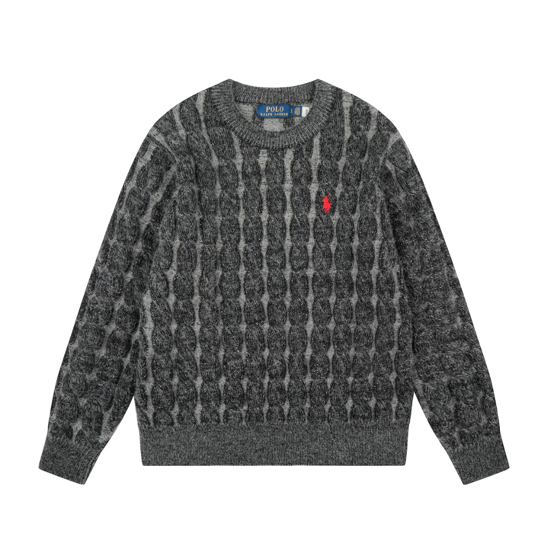 Ralph Lauren Crewneck Cable-Knit Sweater