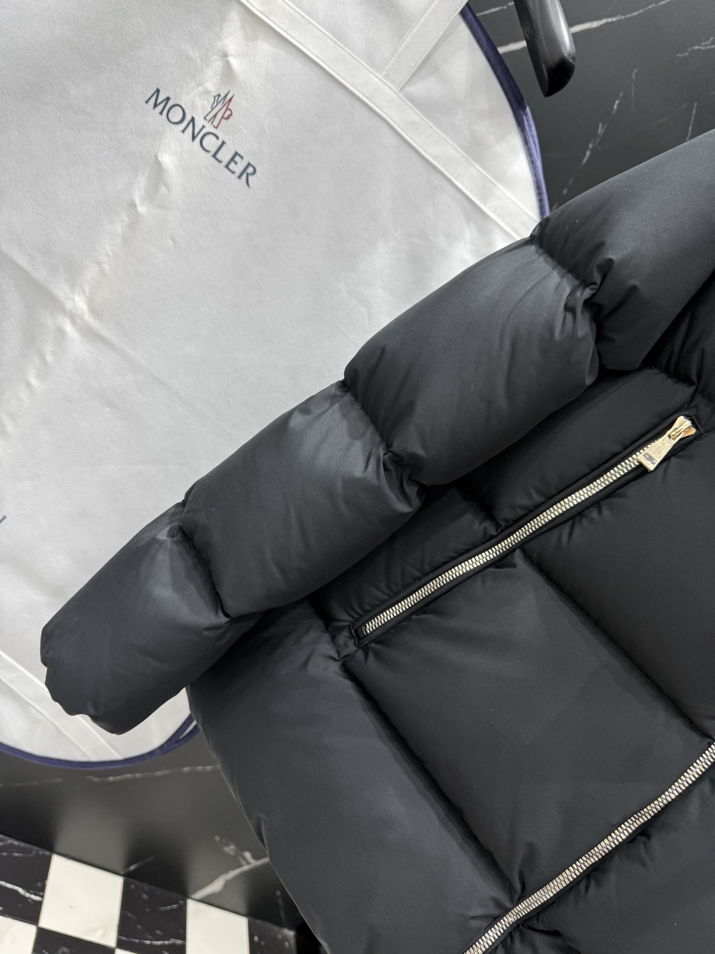 Moncler Hooded Down Jacket