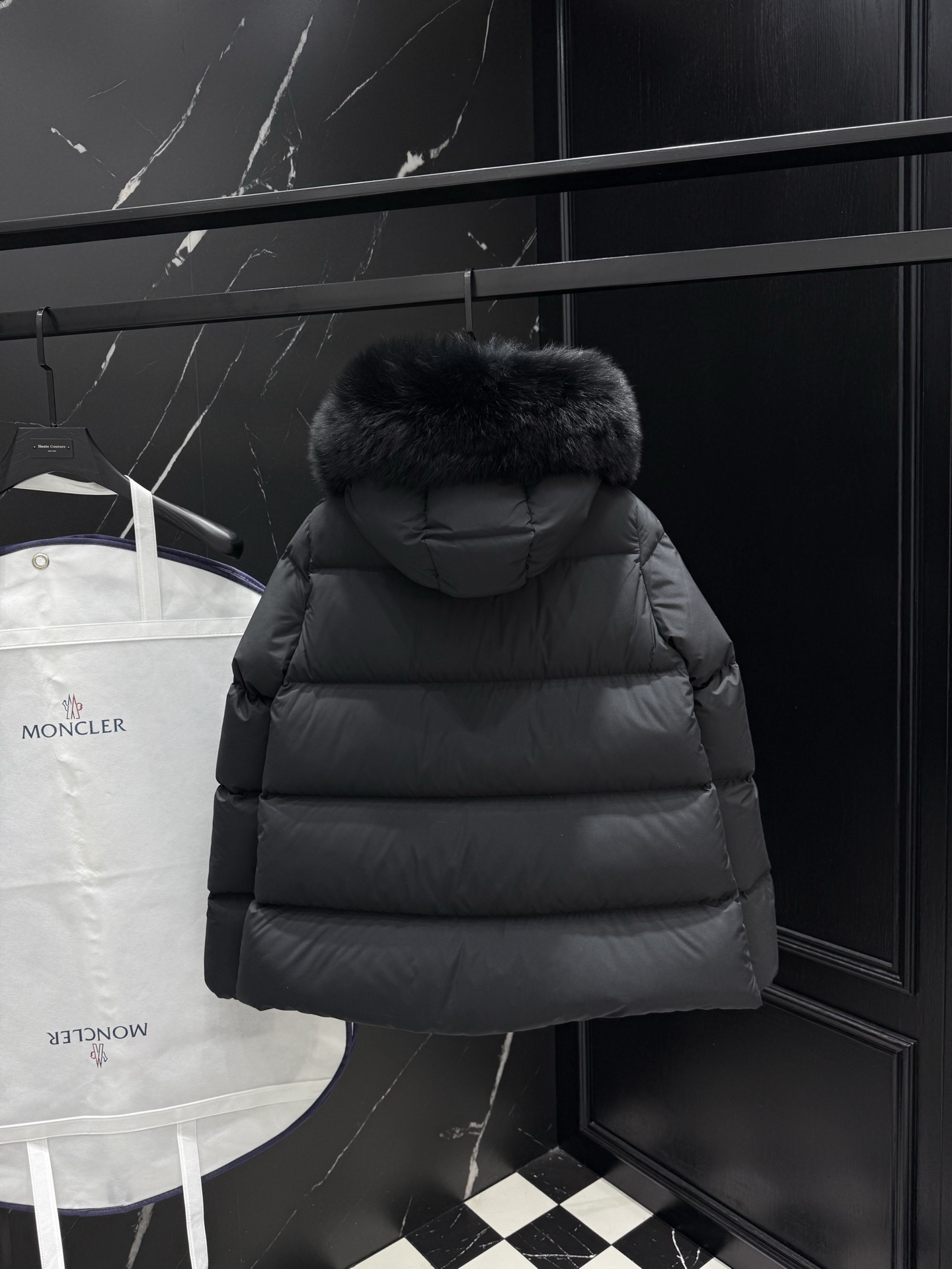Moncler Hooded Down Jacket