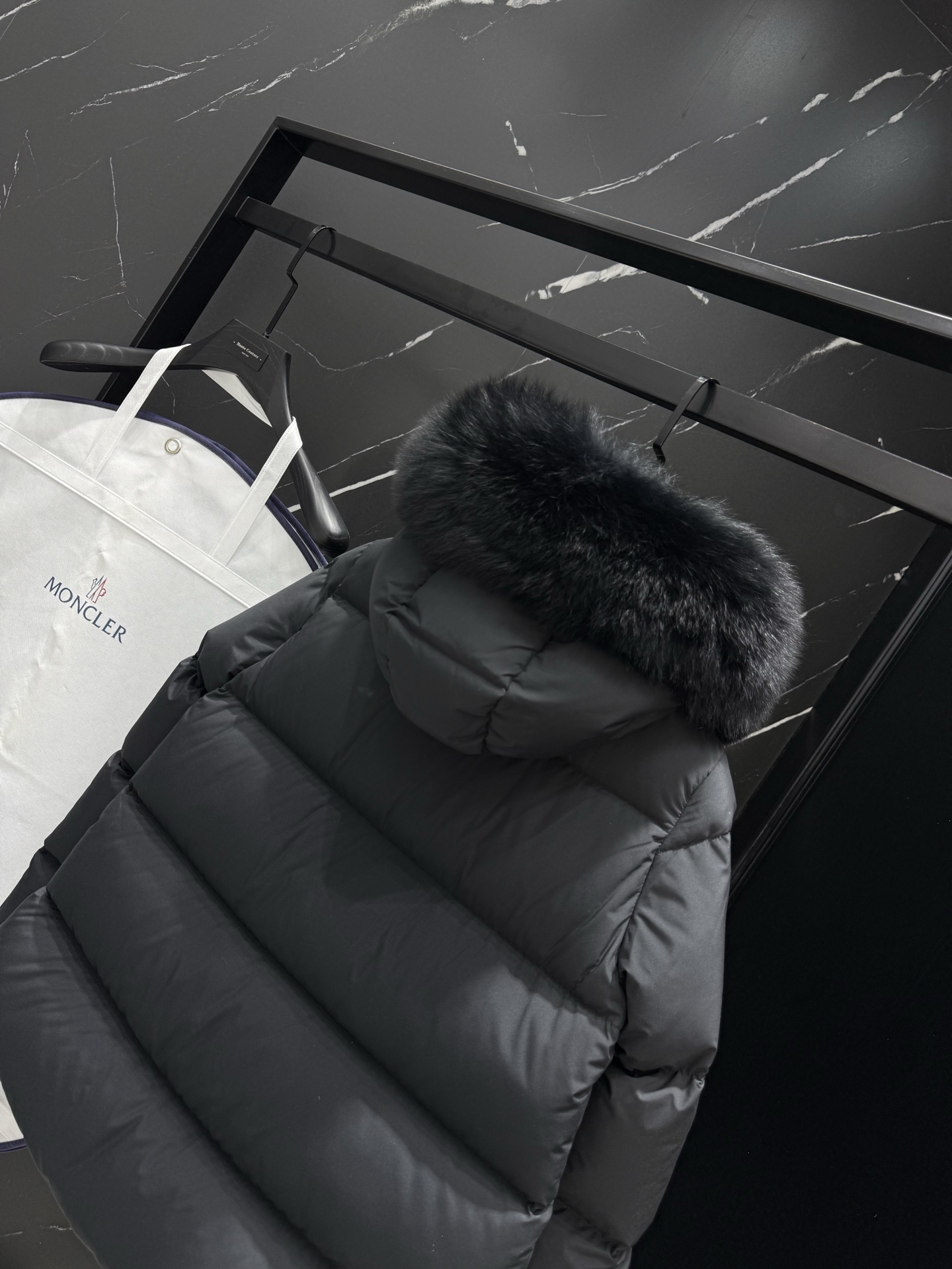 Moncler Hooded Down Jacket