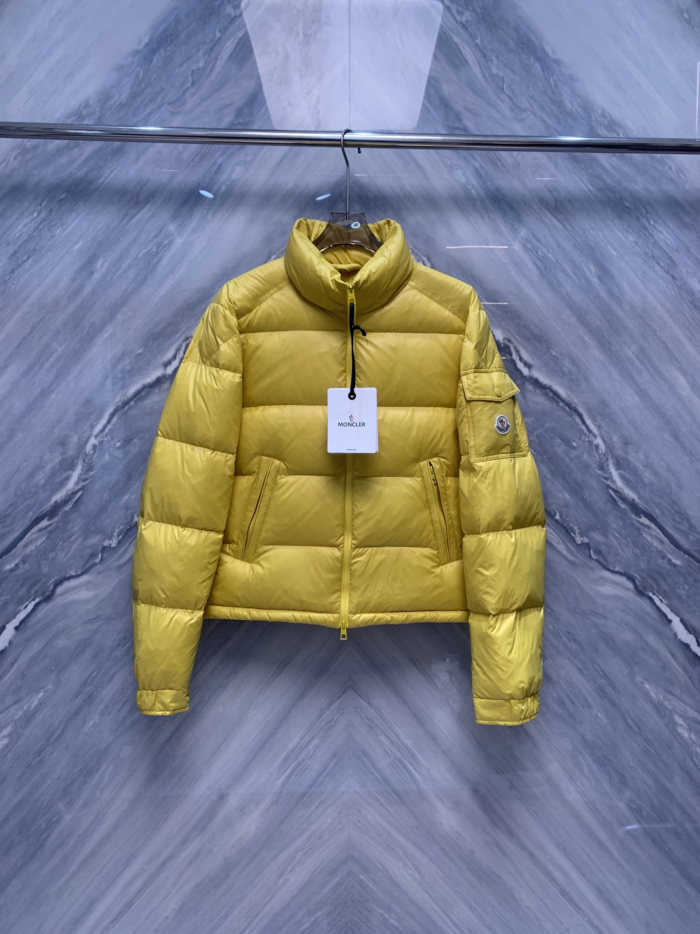 Moncler Stand-Collar Couple Down Jackets