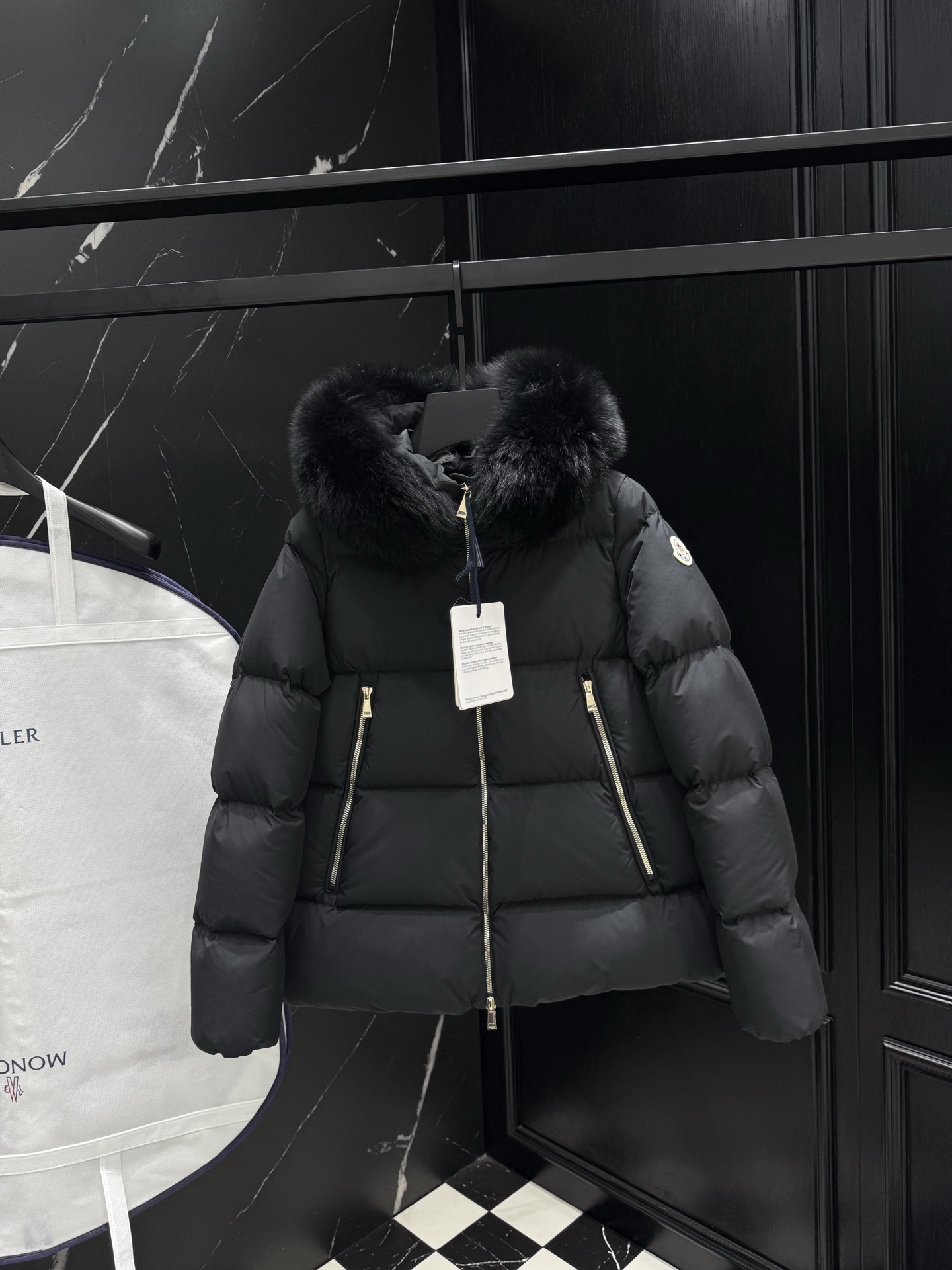 Moncler Hooded Down Jacket