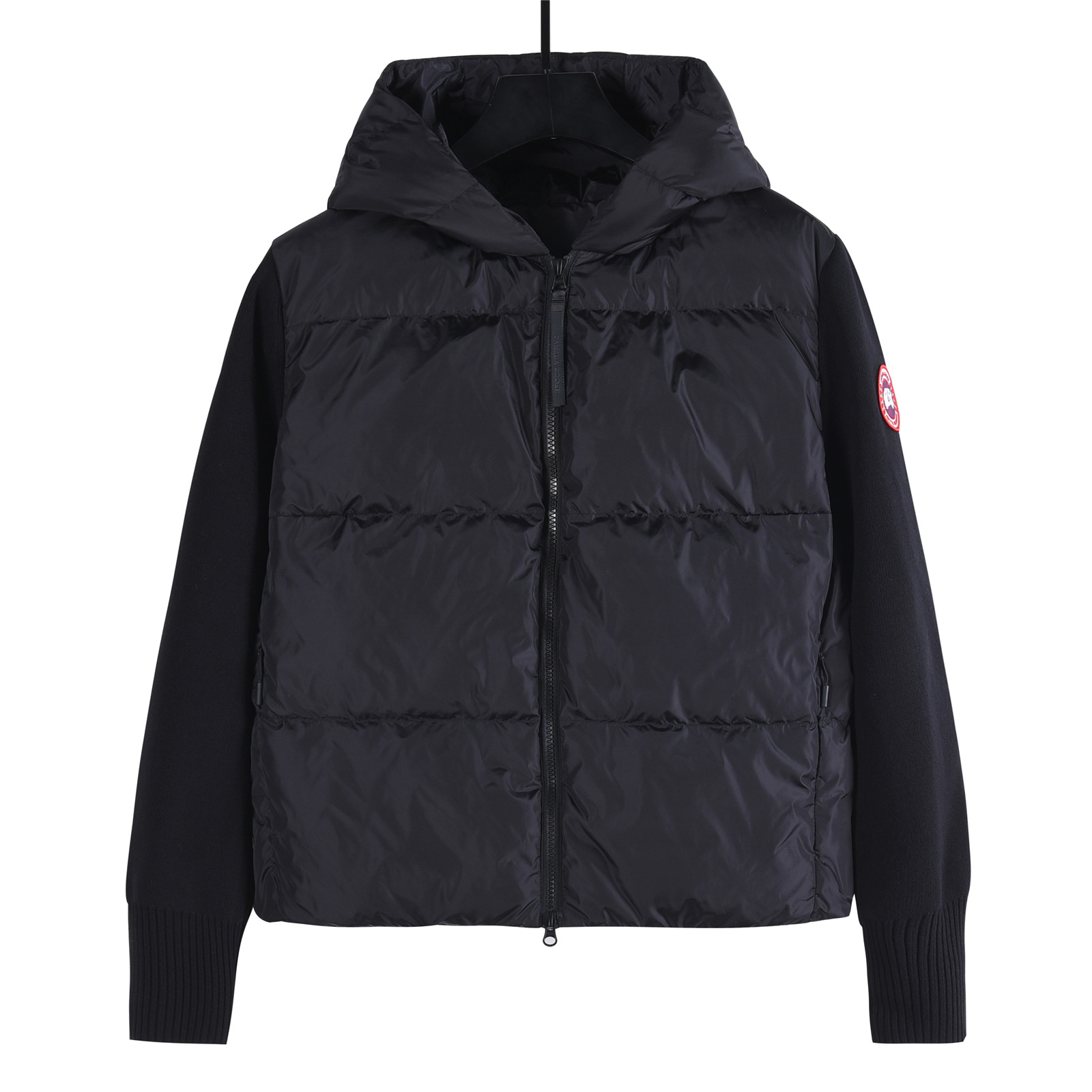 Canada Goose (or Big Goose) 90% Down Knit Blend Stand-collar Snow White 2nd Gen Down Jacket