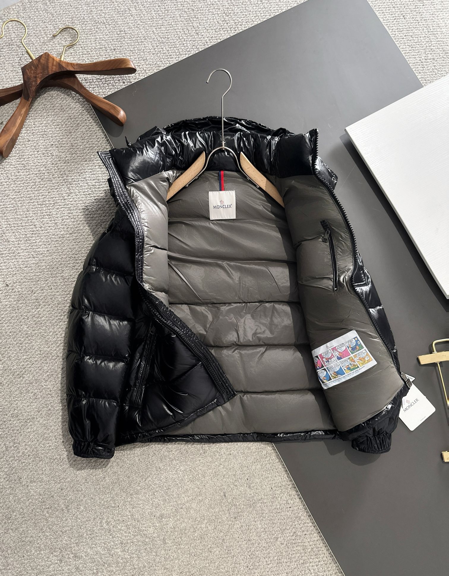 Moncler short down jacket