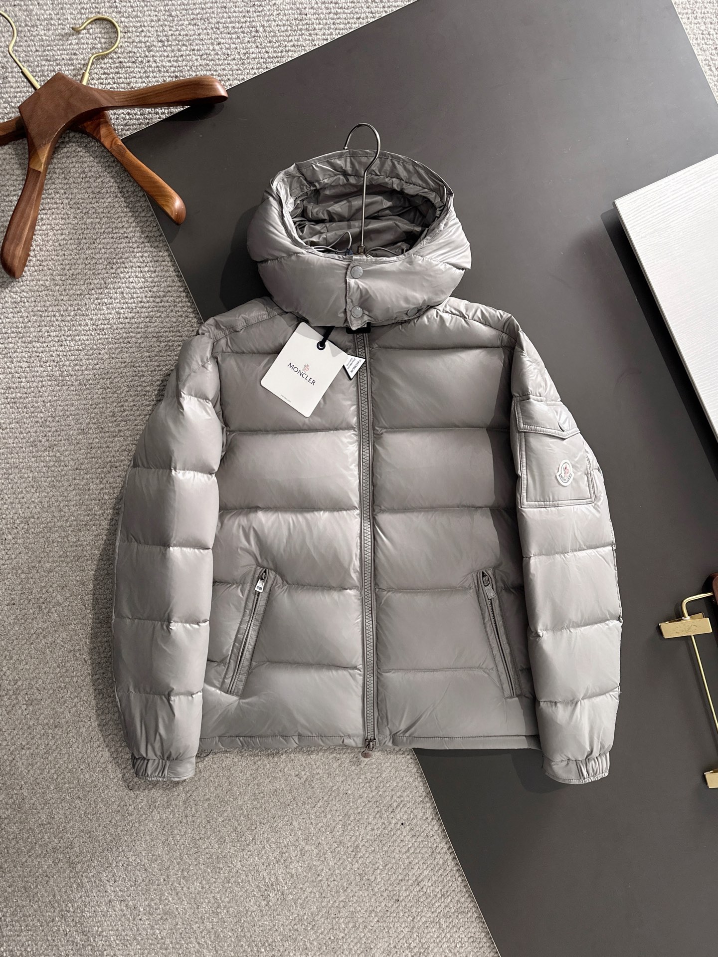 Moncler short down jacket