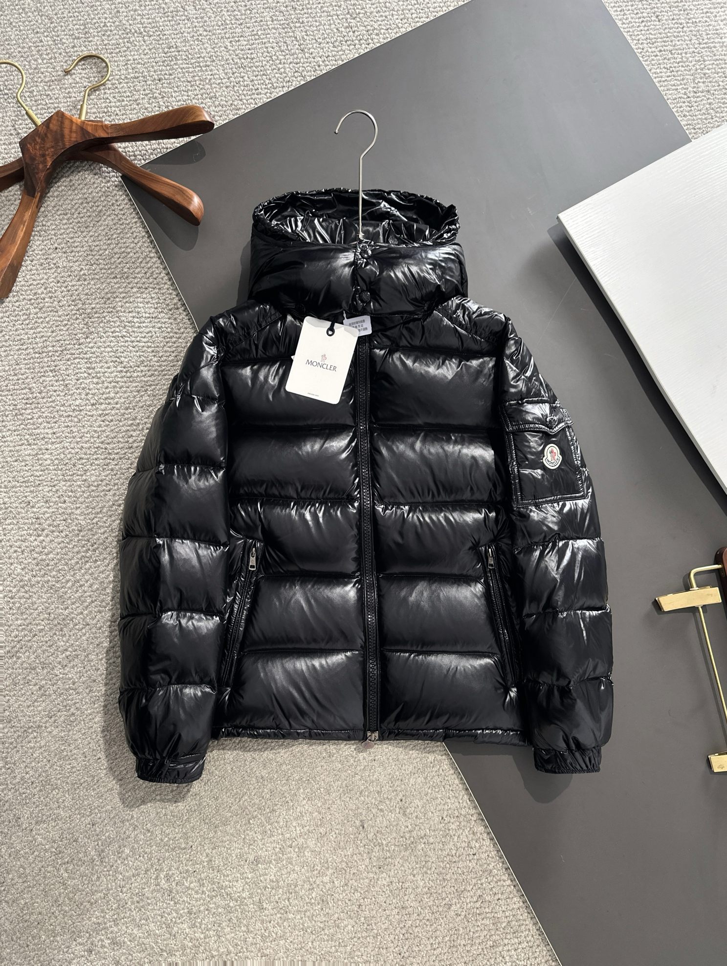Moncler short down jacket