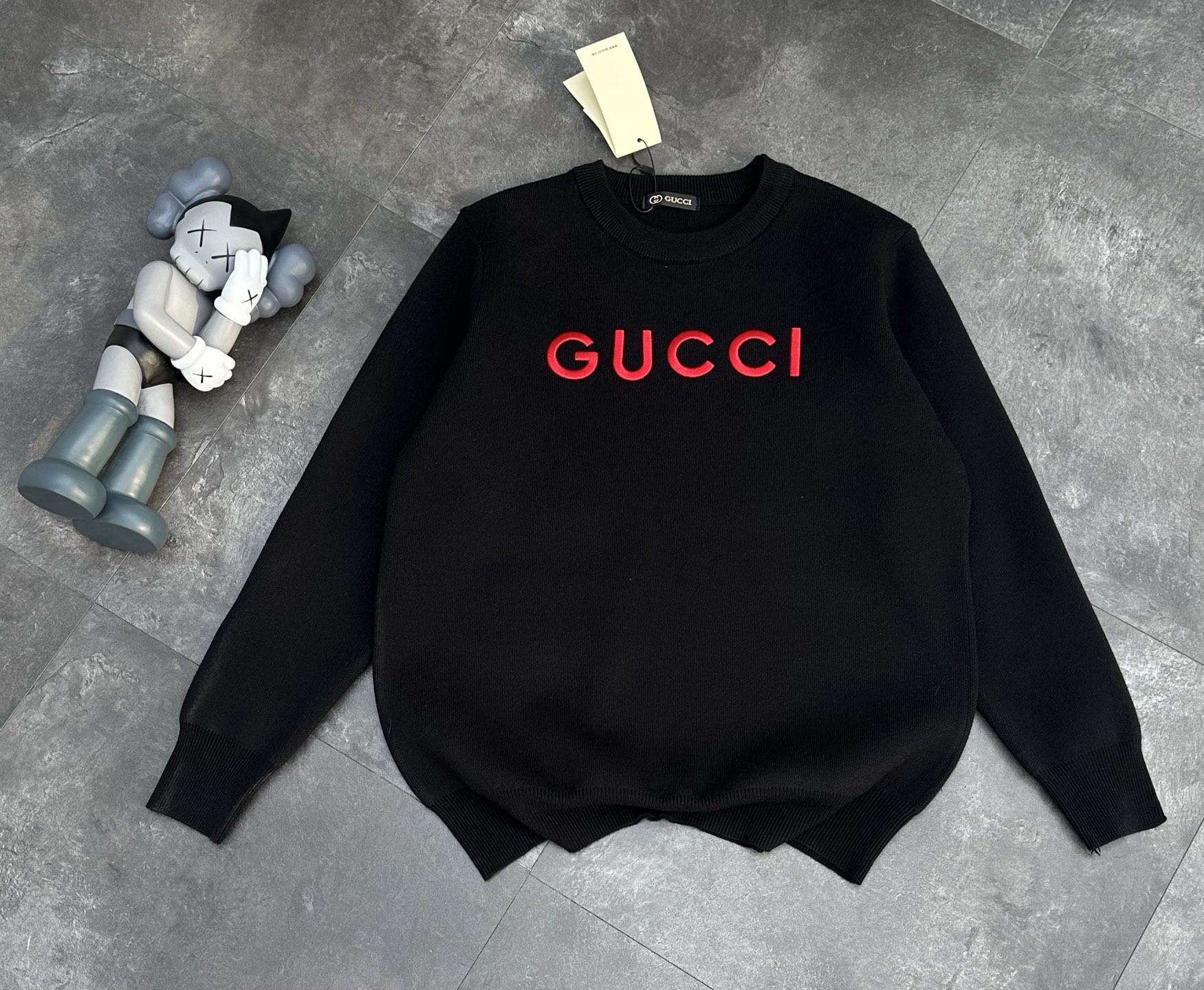 Gucci embroidered couples' sweater