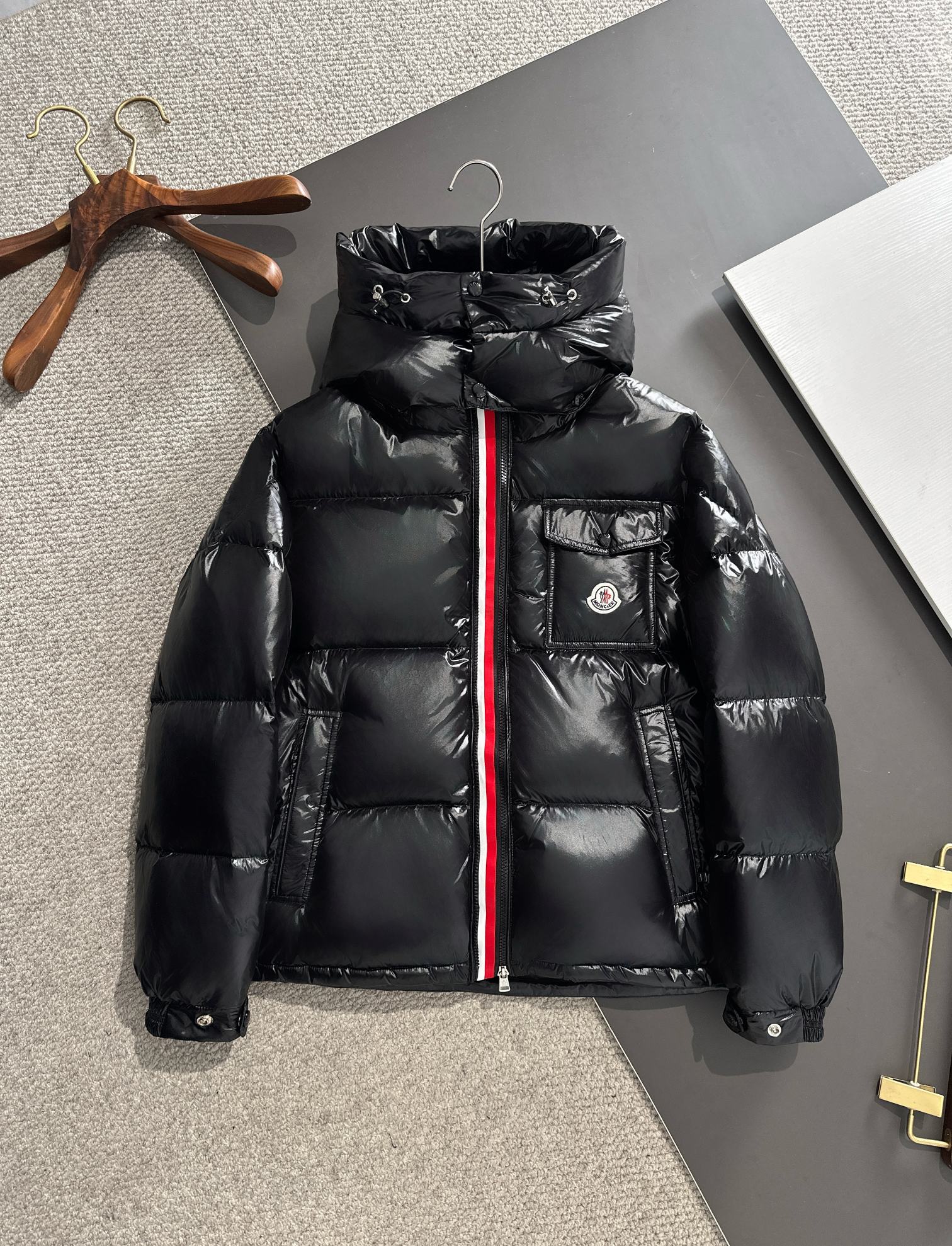 Moncler short down jacket