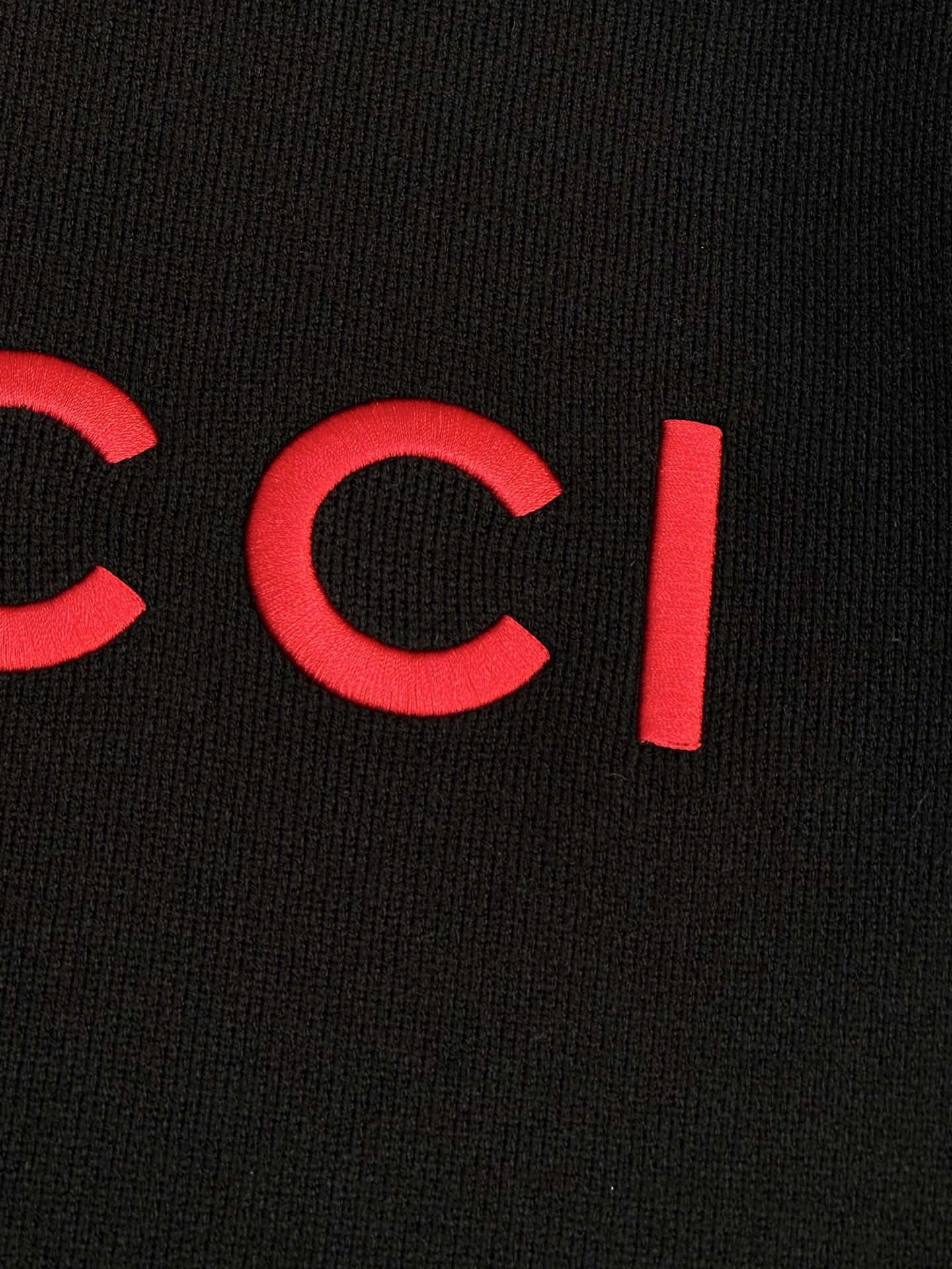 Gucci embroidered couples' sweater