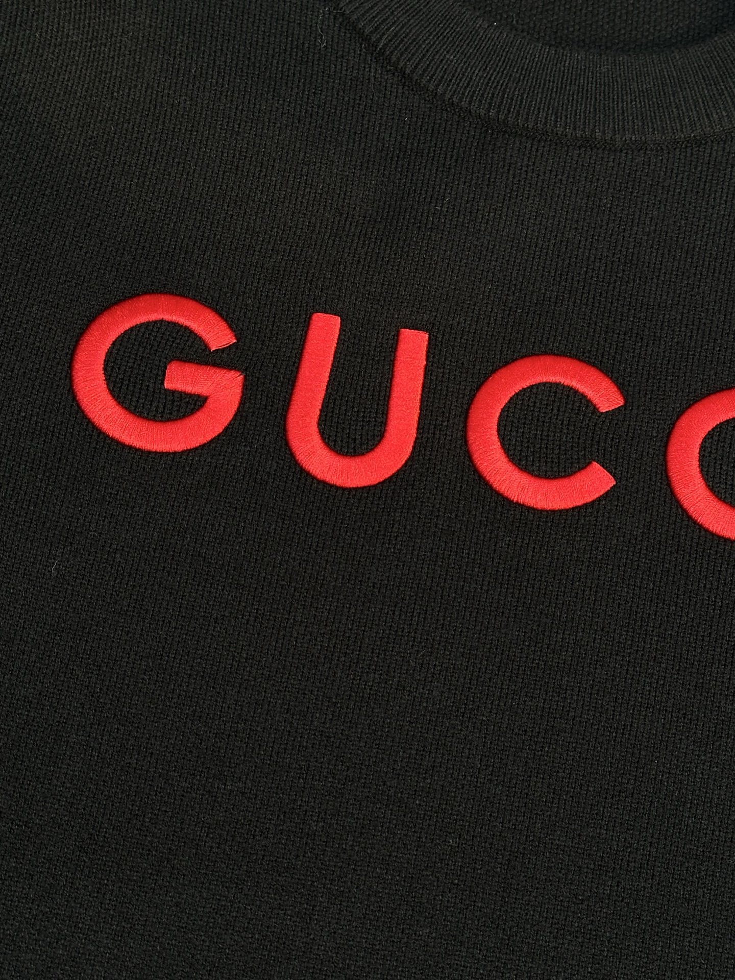 Gucci embroidered couples' sweater