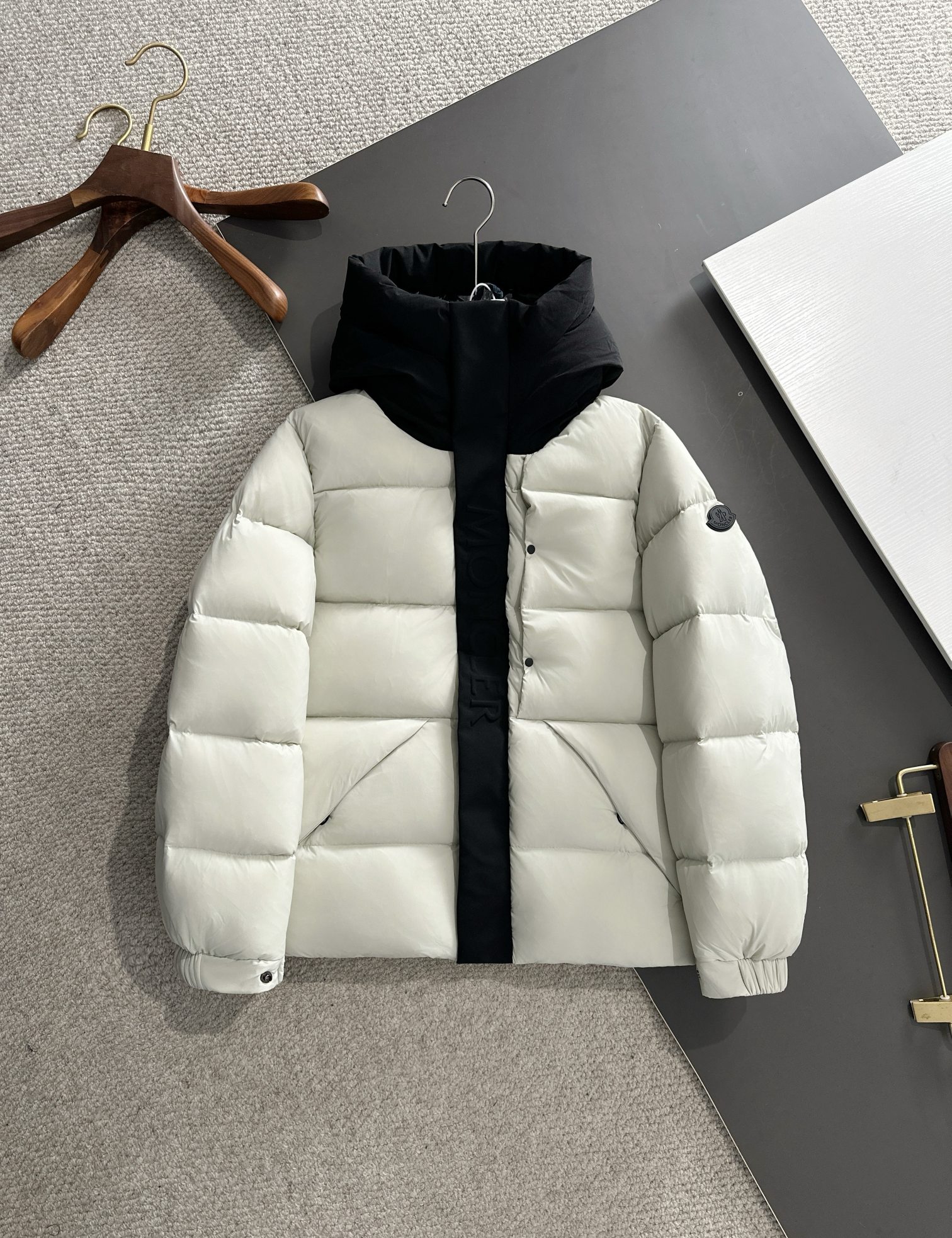 Moncler short down jacket