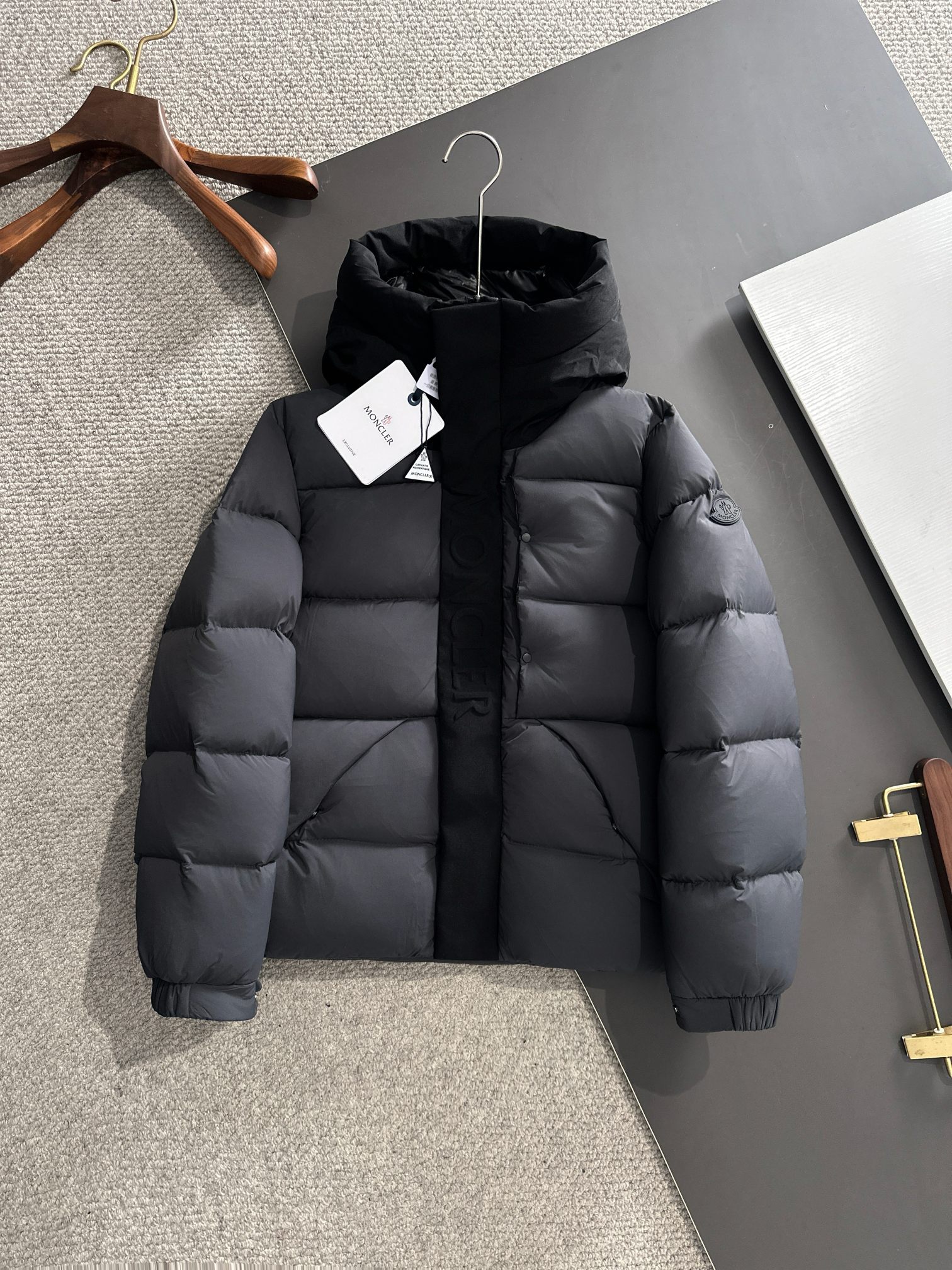 Moncler short down jacket