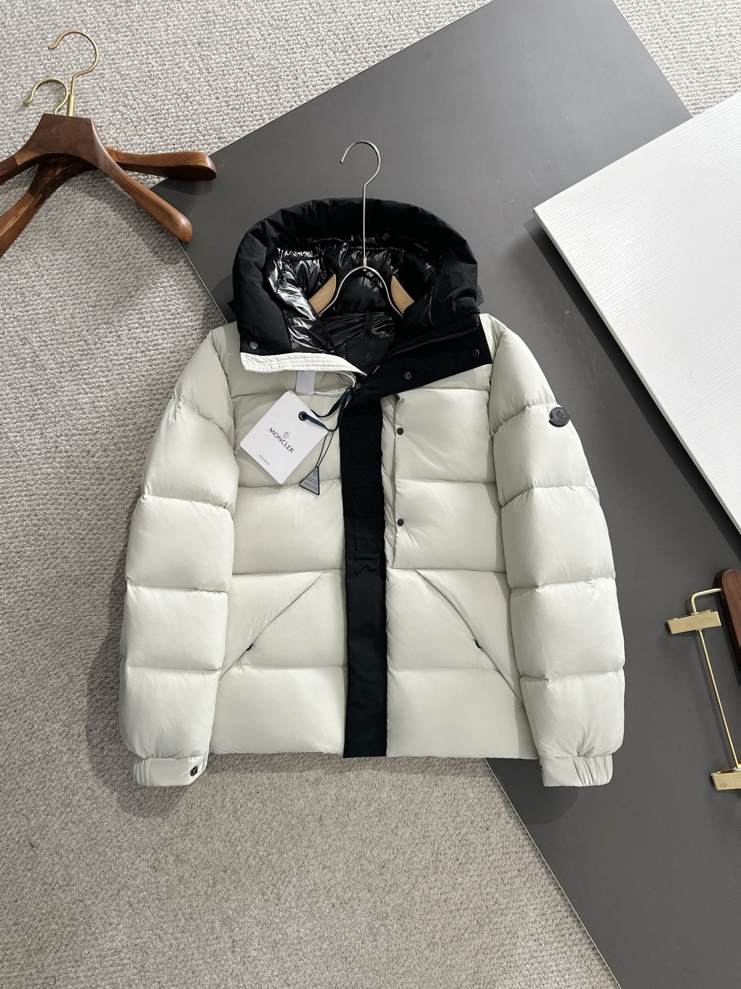 Moncler short down jacket
