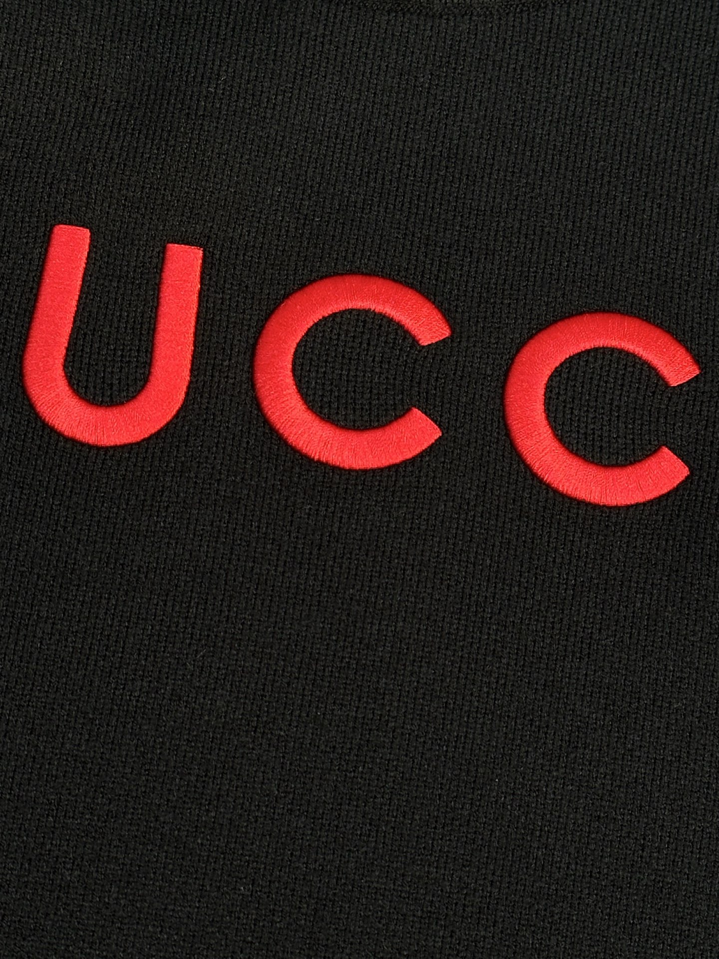 Gucci embroidered couples' sweater