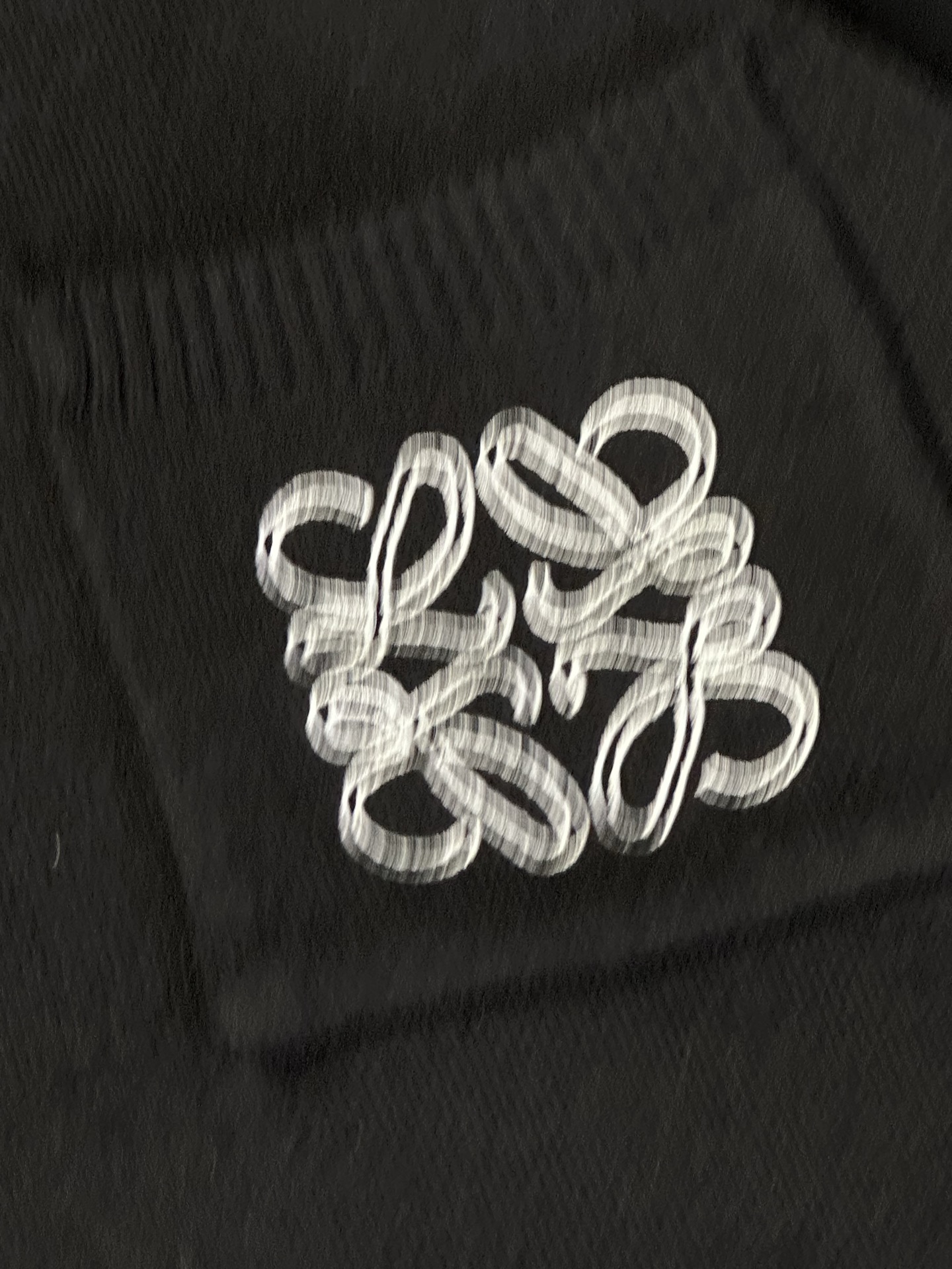 Loewe Couple Sweater with Embroidered Pocket