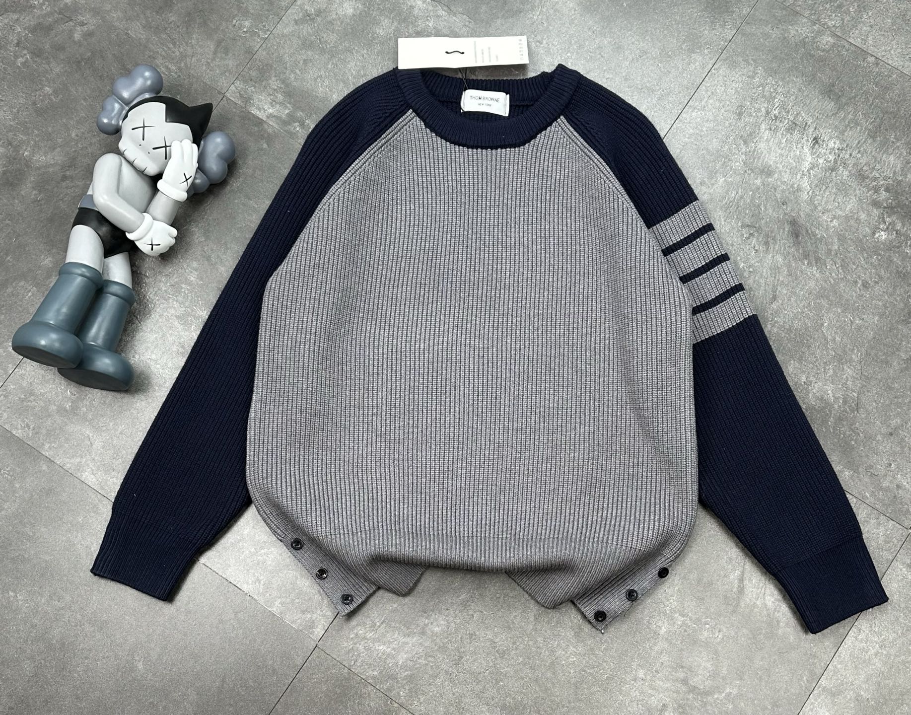 Thom Browne Two-Sided Couple Sweate