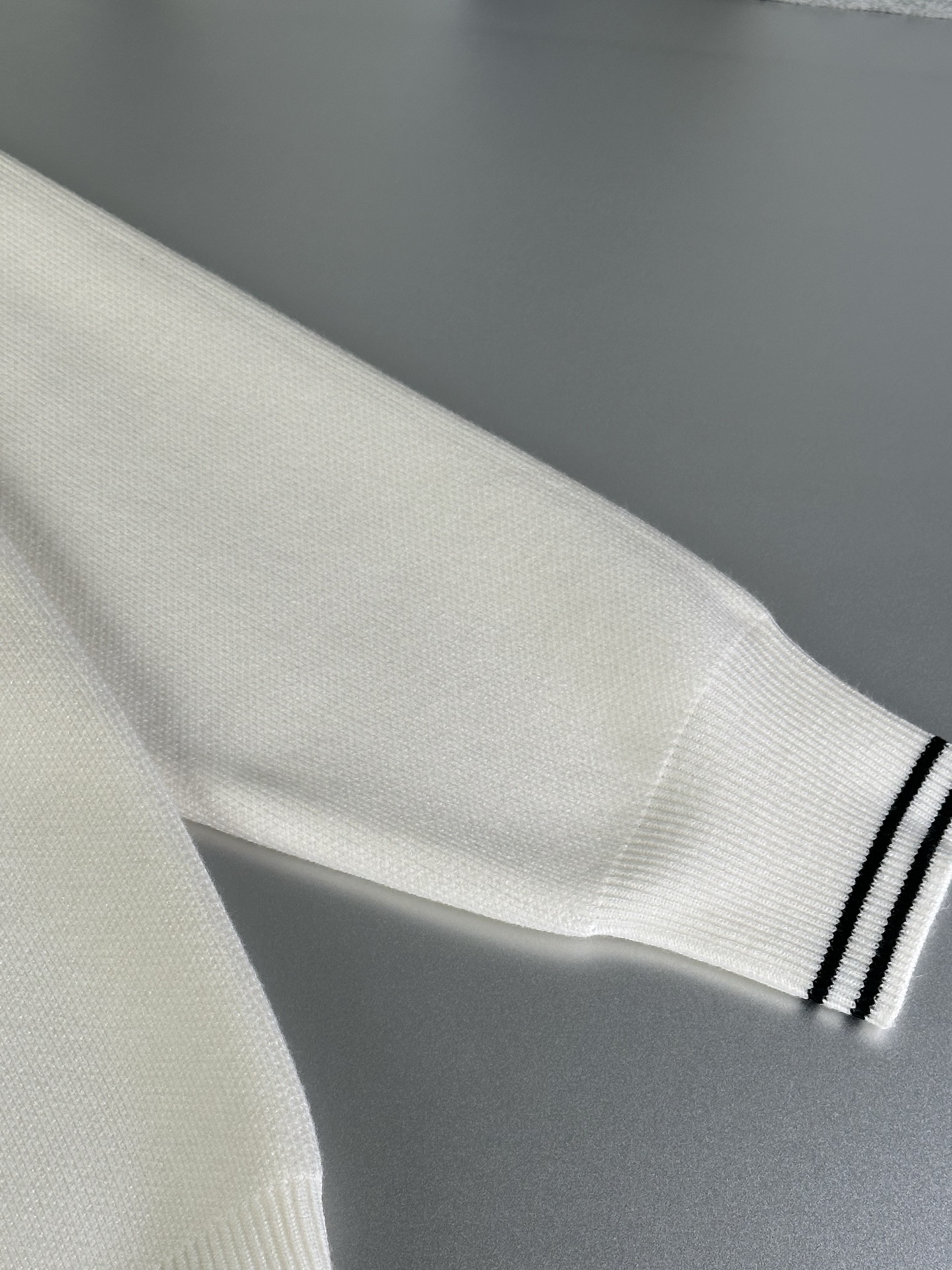 Prada Couple Sweater with Embroidered Pocket