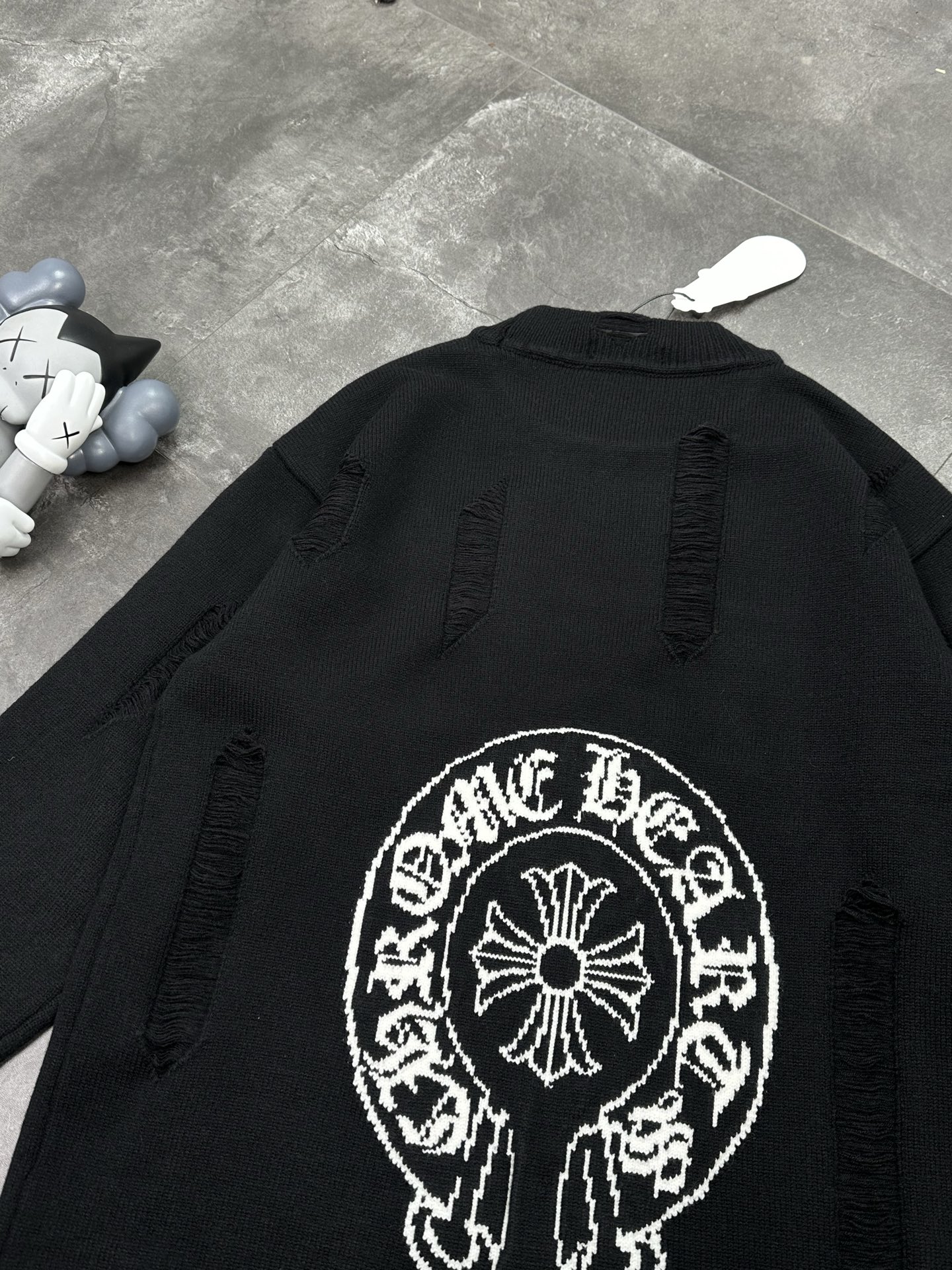 Chrome Hearts Distressed Couple Sweaters