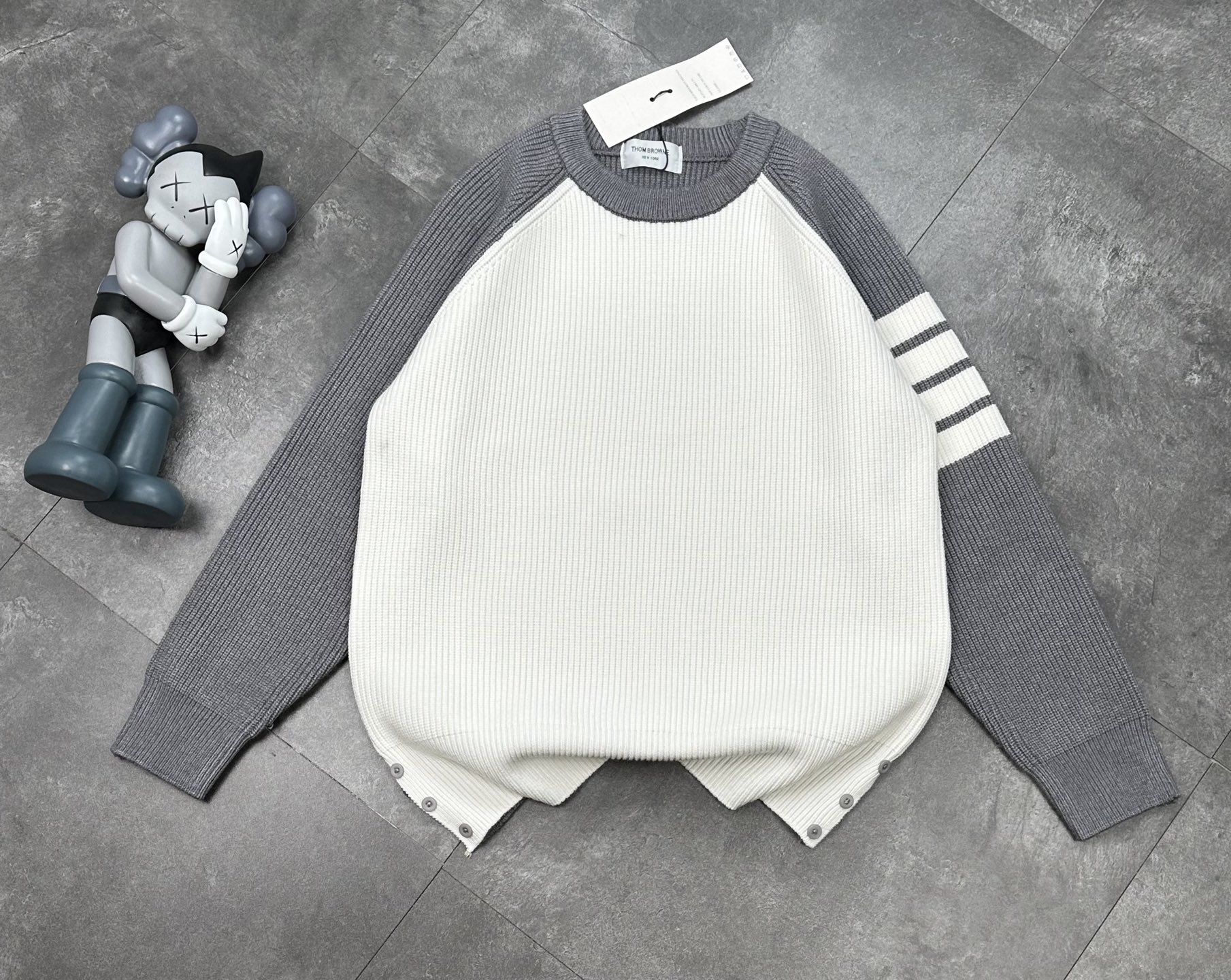 Thom Browne Two-Sided Couple Sweate