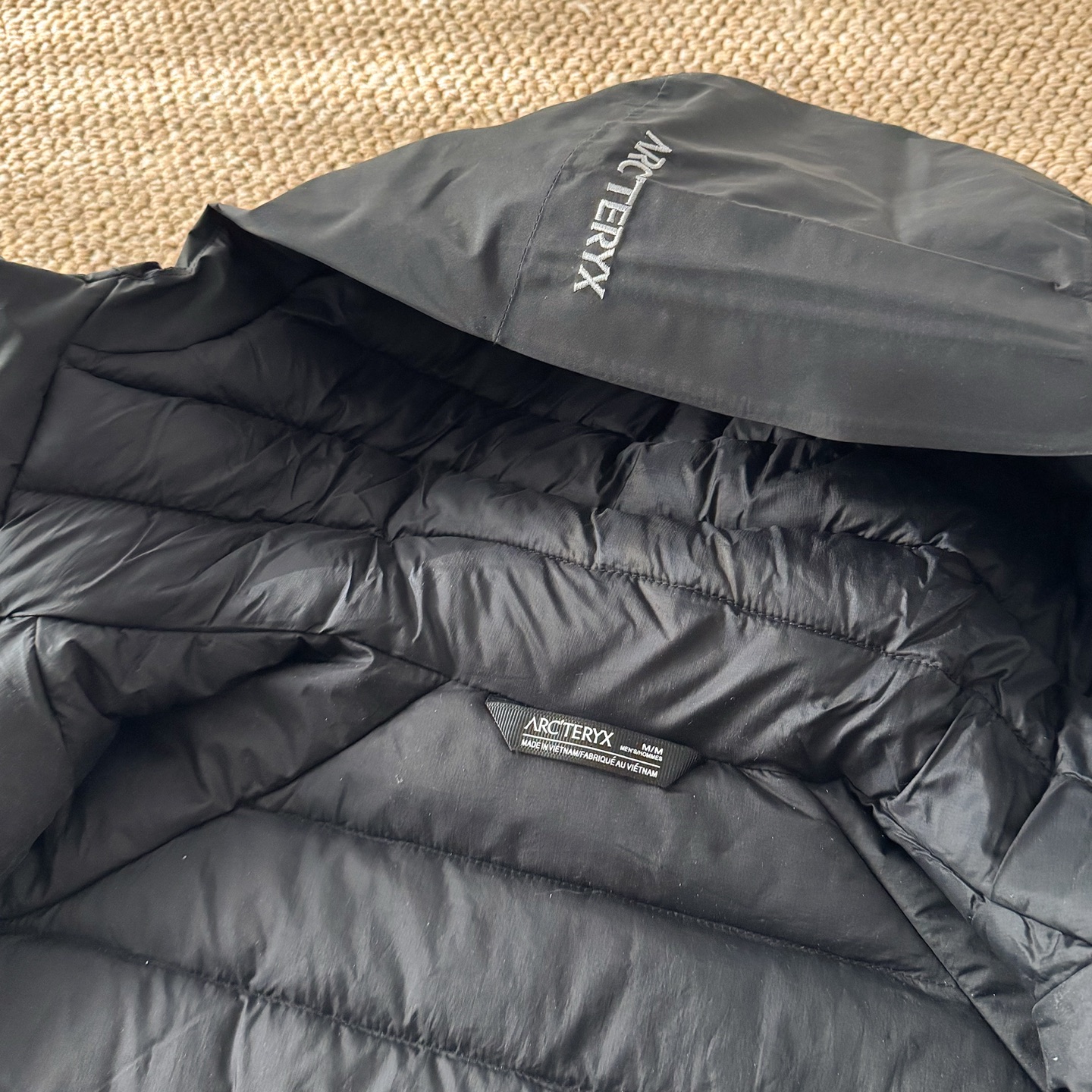 Arc'teryx down jacket