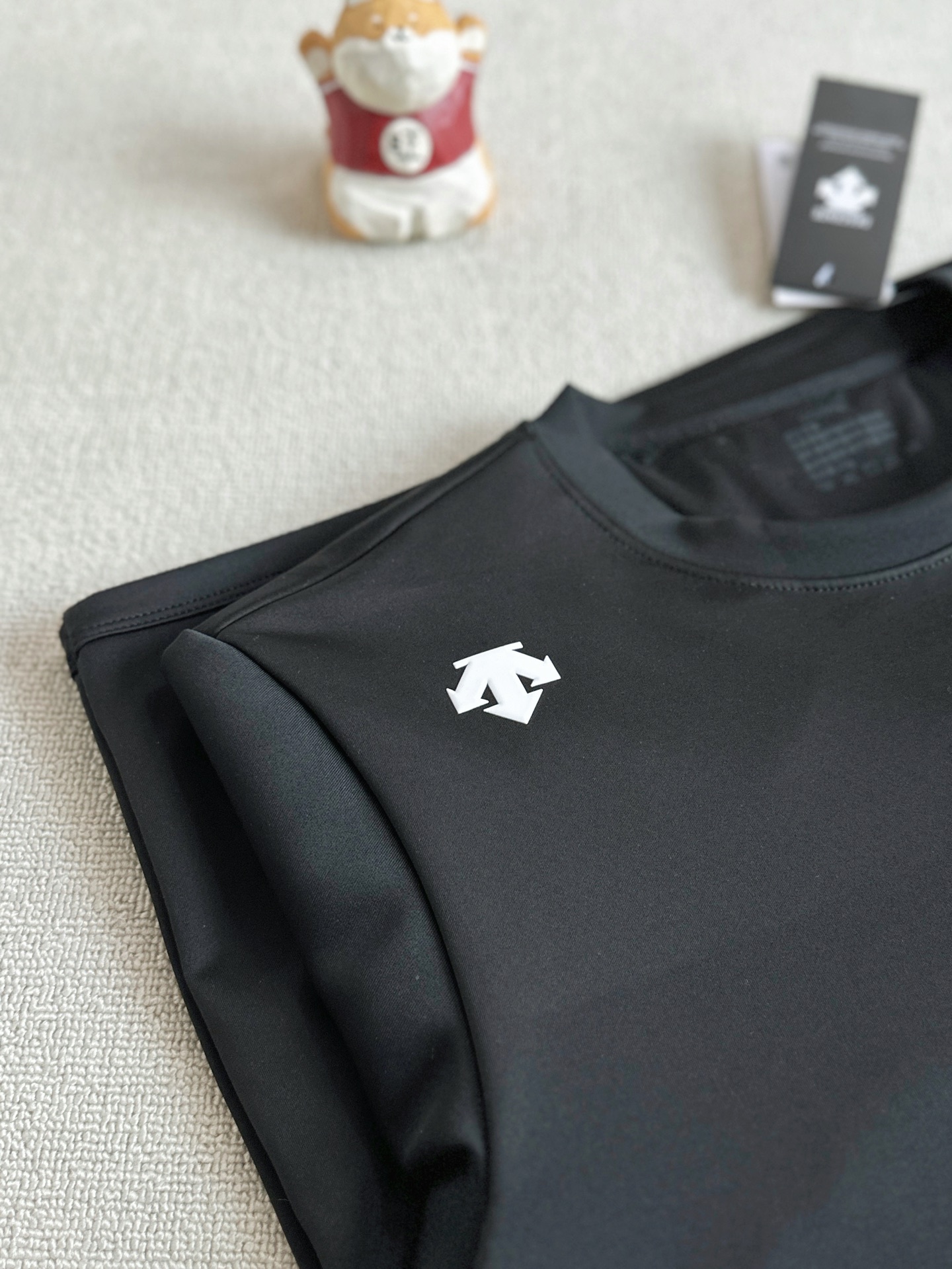 Descente goose down round-neck long-sleeved T-shirt