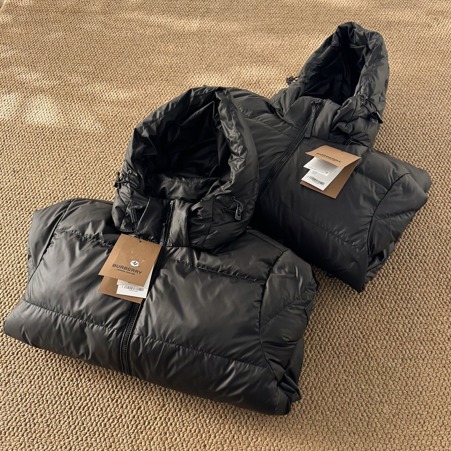 Burberry down jacket