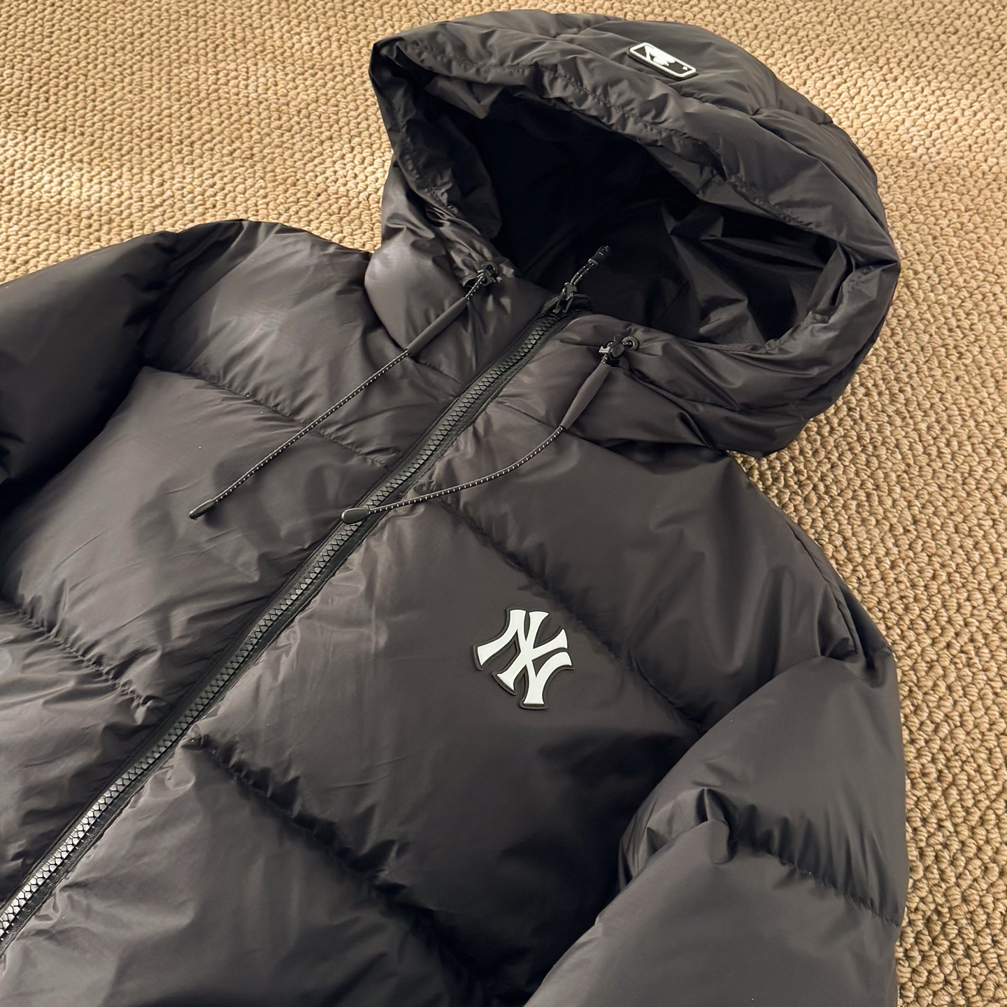 MLB fleece-lined down jacket