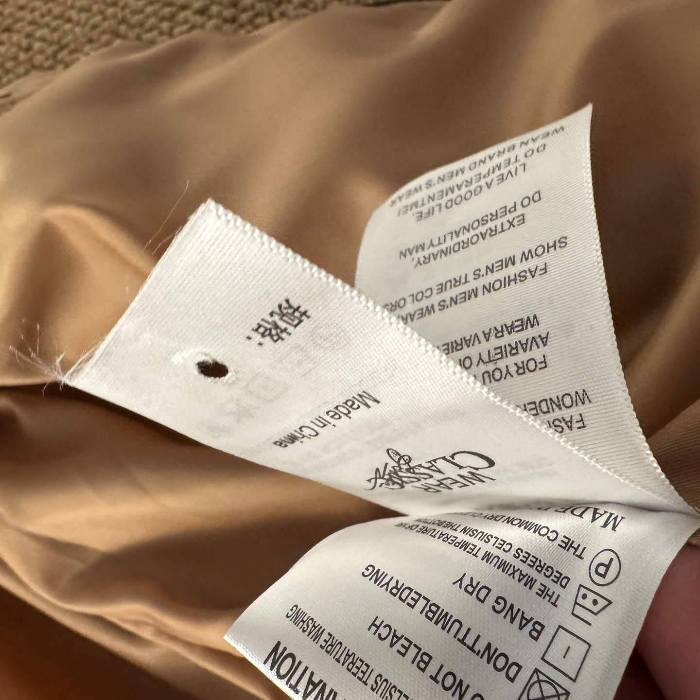 Fendi down jacket with knit sleeves