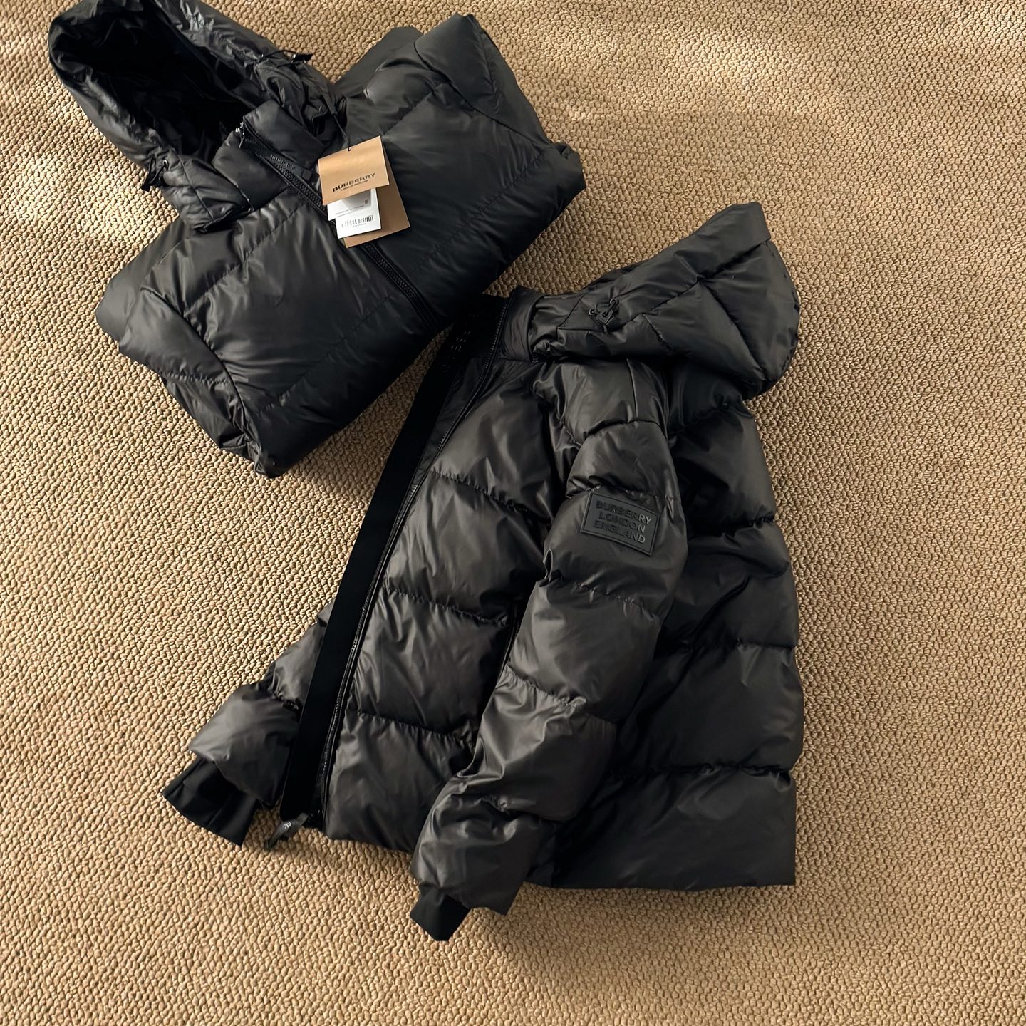 Burberry down jacket