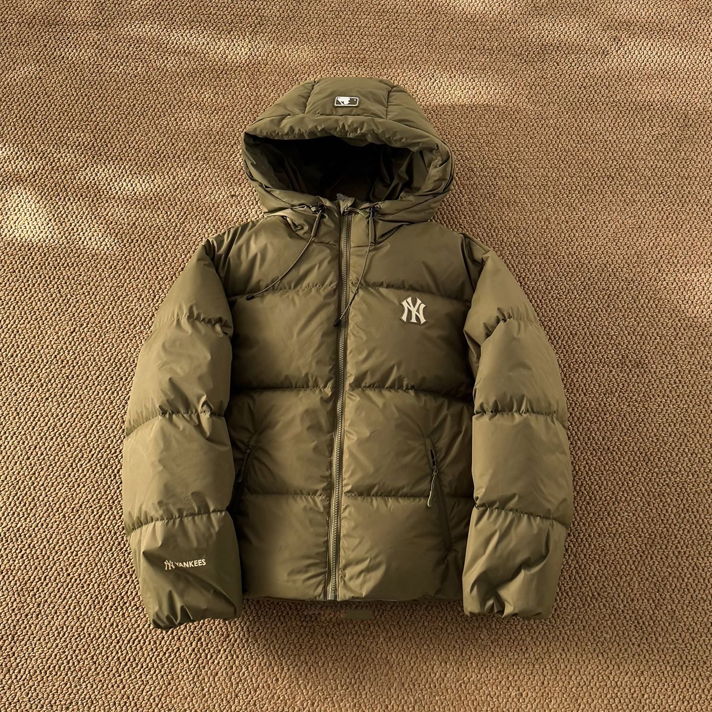 MLB fleece-lined down jacket