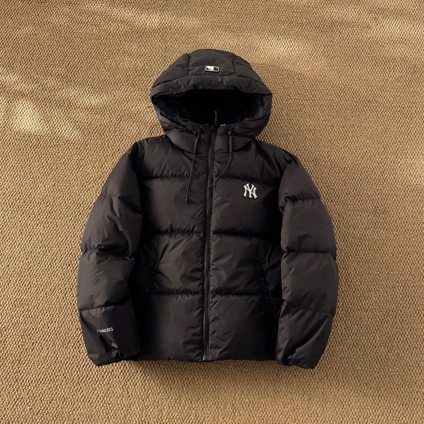 MLB fleece-lined down jacket