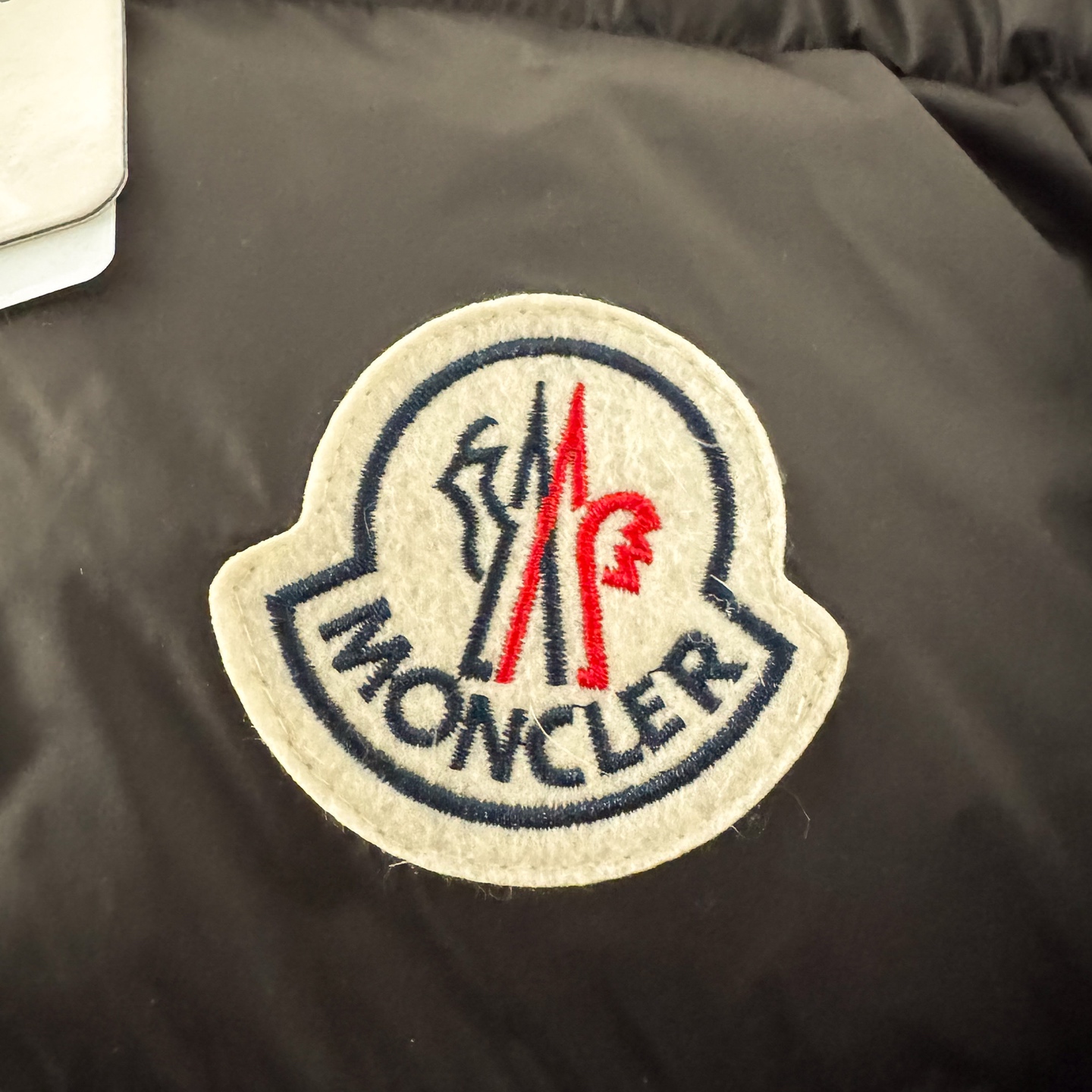 Moncler stand-collar down jacket