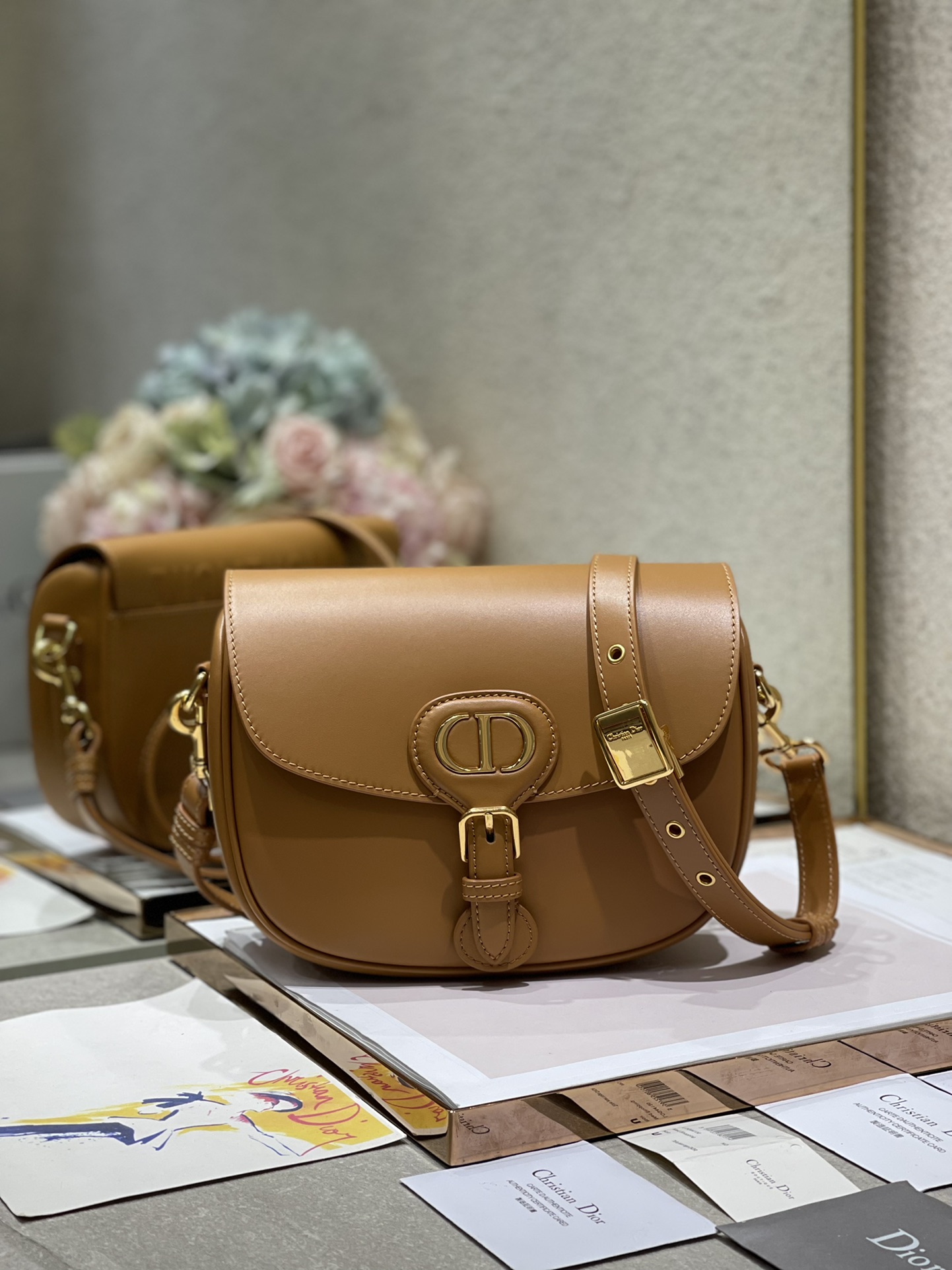 Dior Bobby in smooth leather