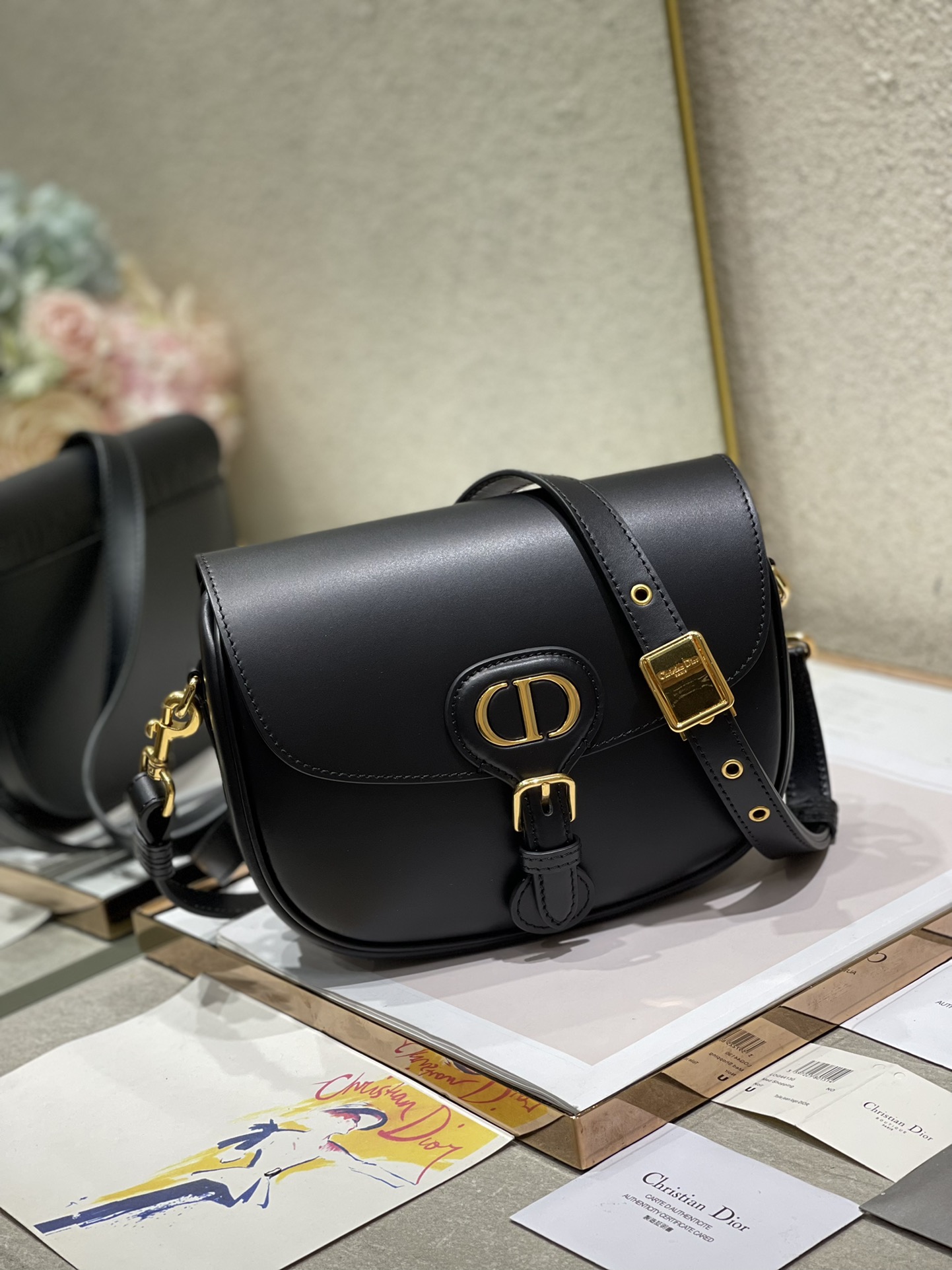 Dior Bobby in smooth leather