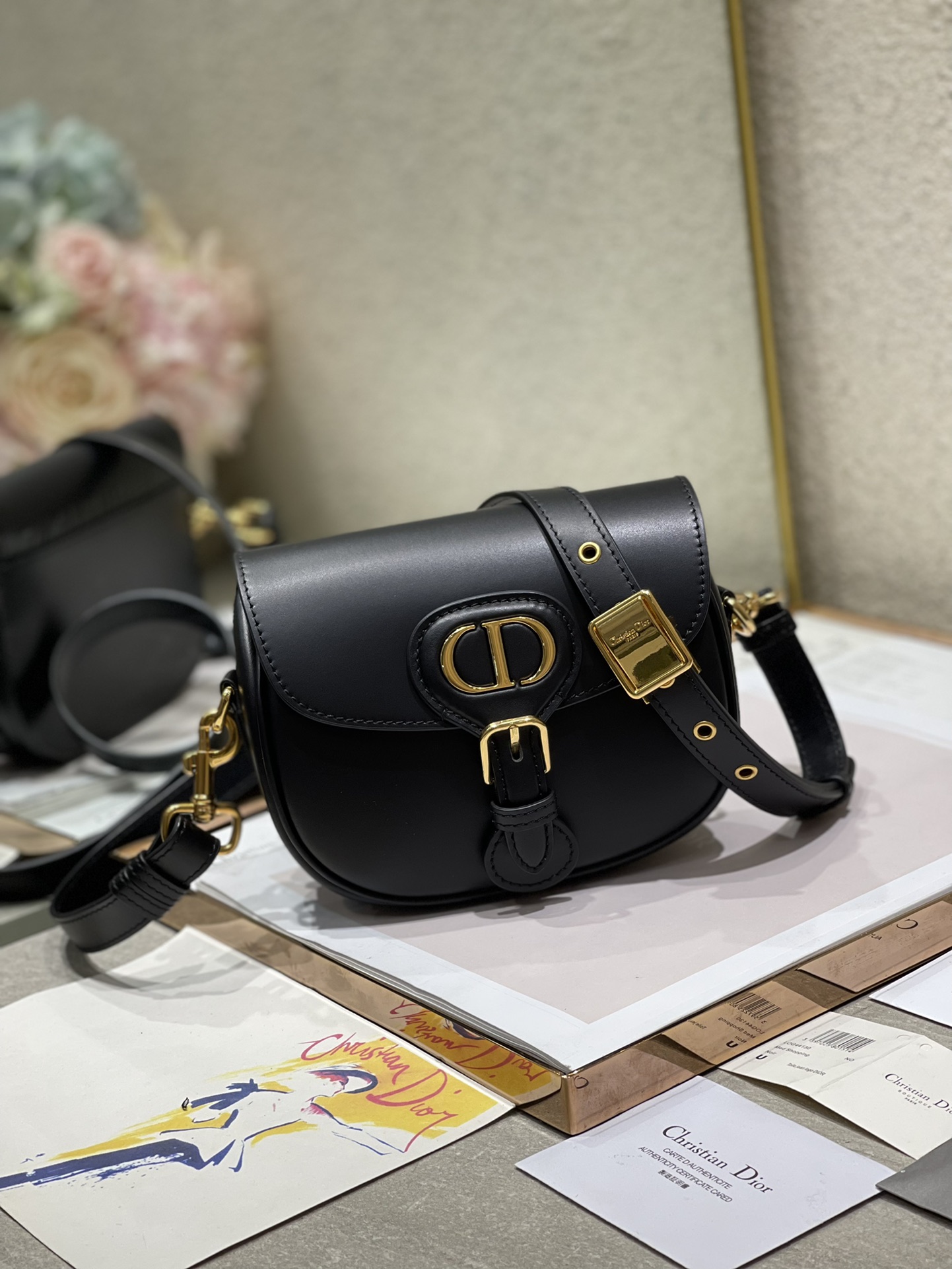 Dior Bobby in smooth leather