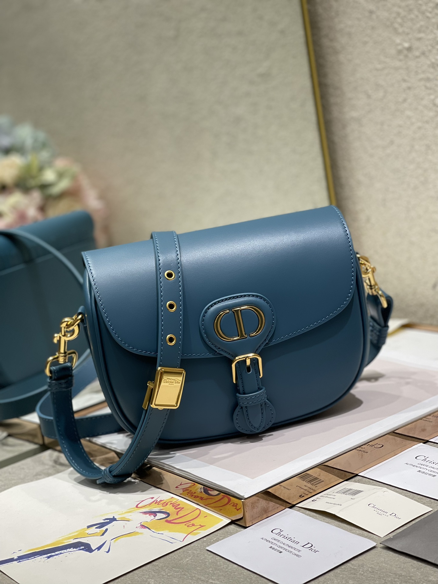 Dior Bobby in smooth leather