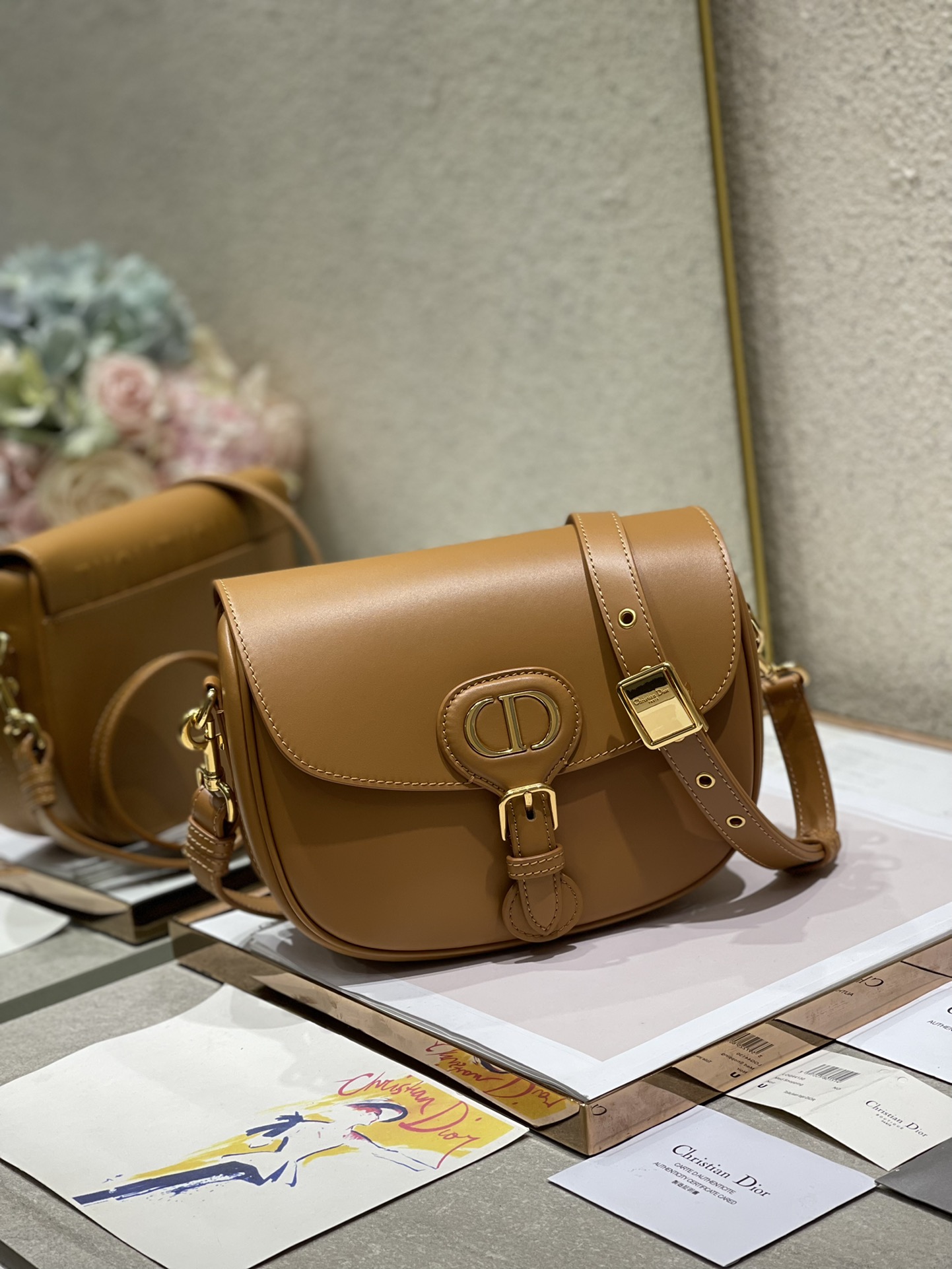 Dior Bobby in smooth leather