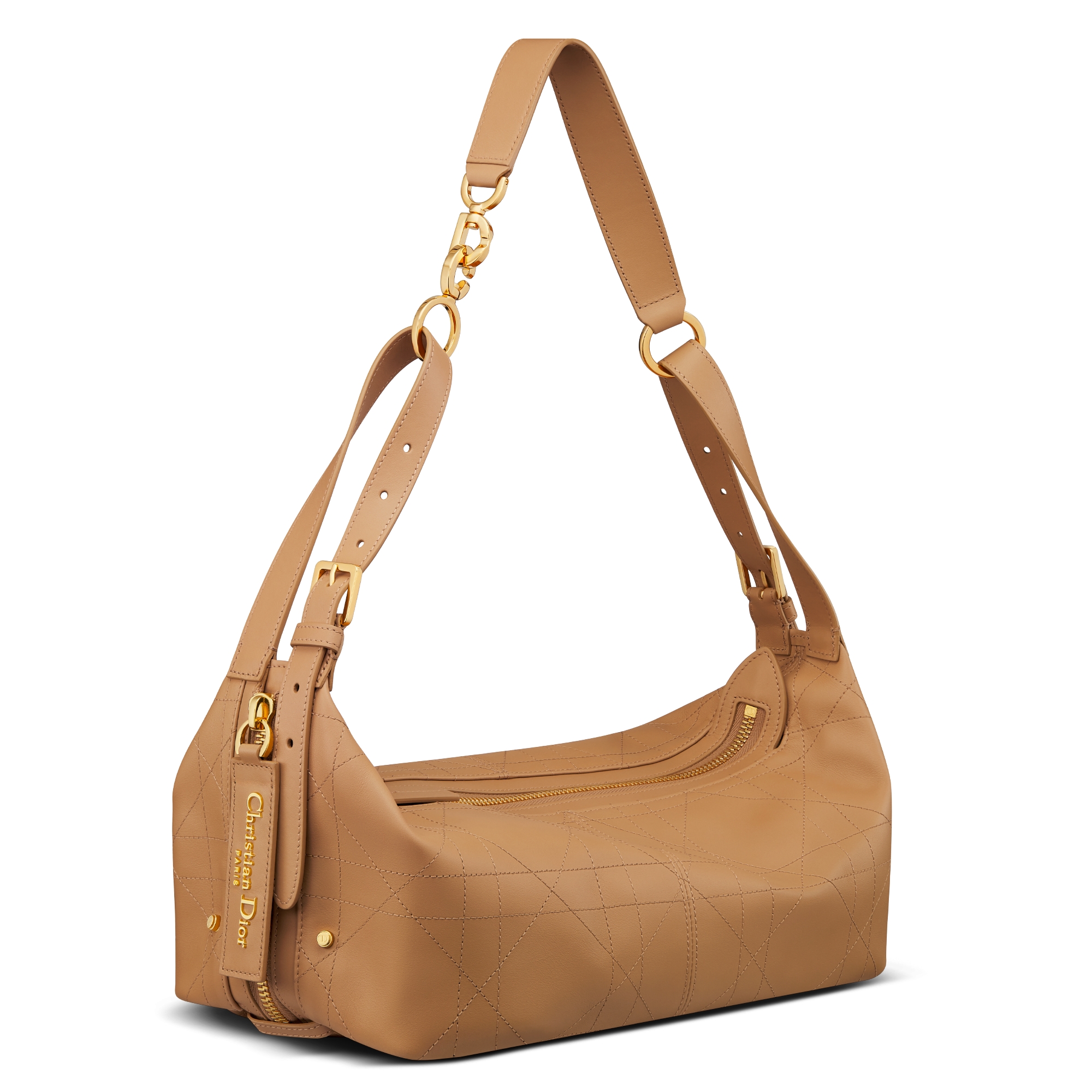 Replica Medium D-Journey Bag in Vintage Smooth Calfskin