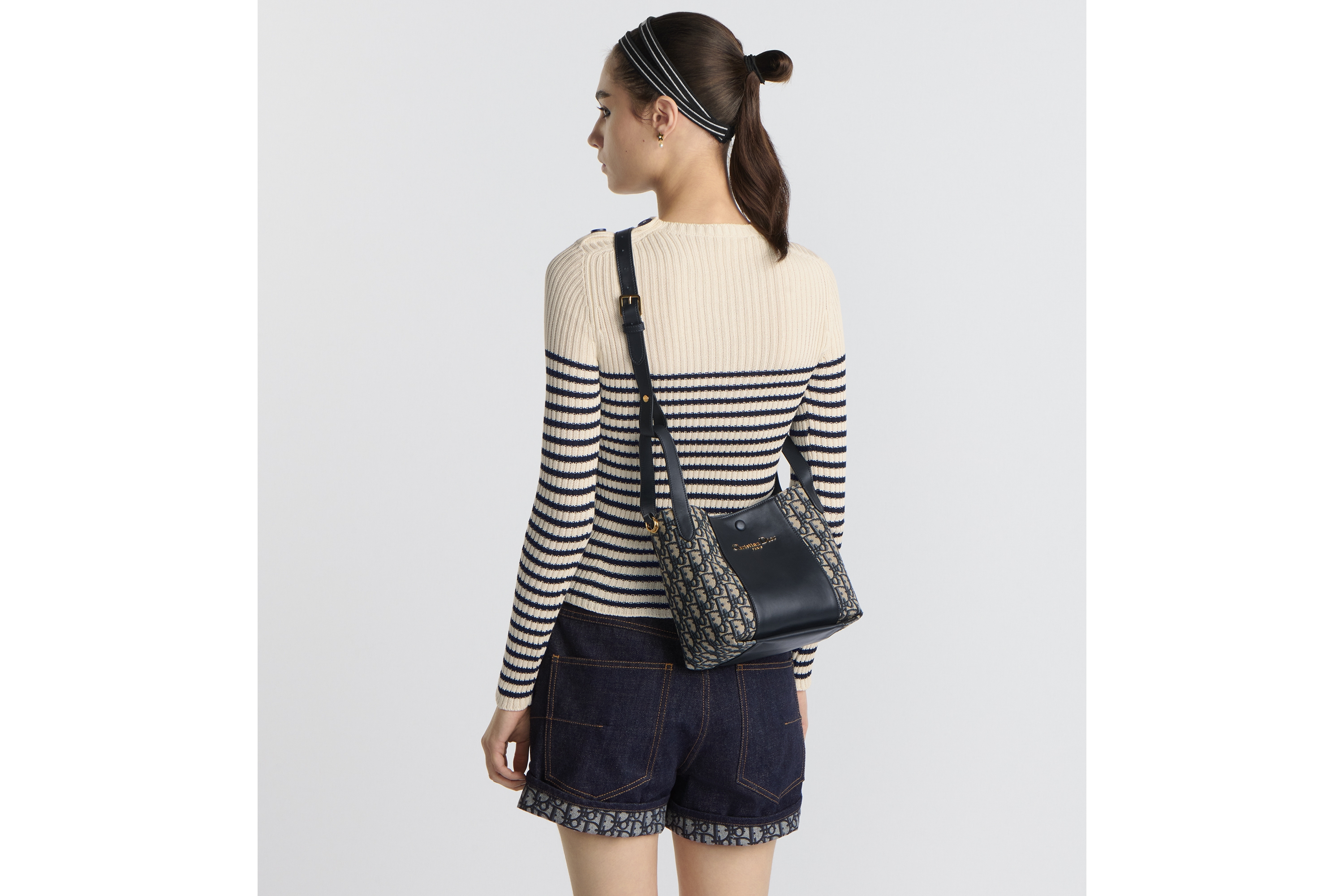 Replica Small Signature Bucket Bag