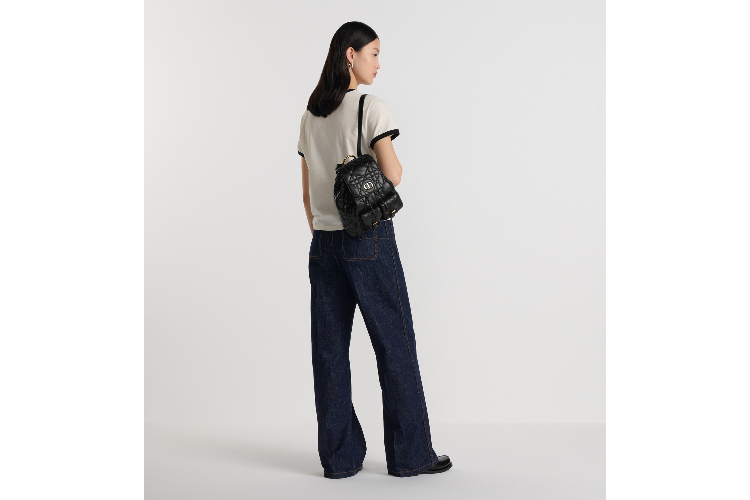 Replica Medium Dior Caro Backpack