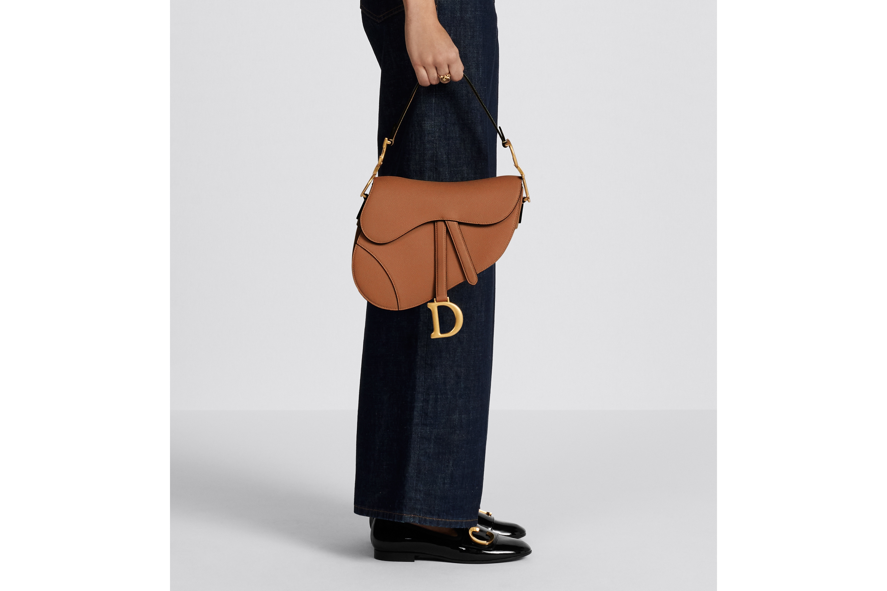 Replica Saddle Bag with Strap