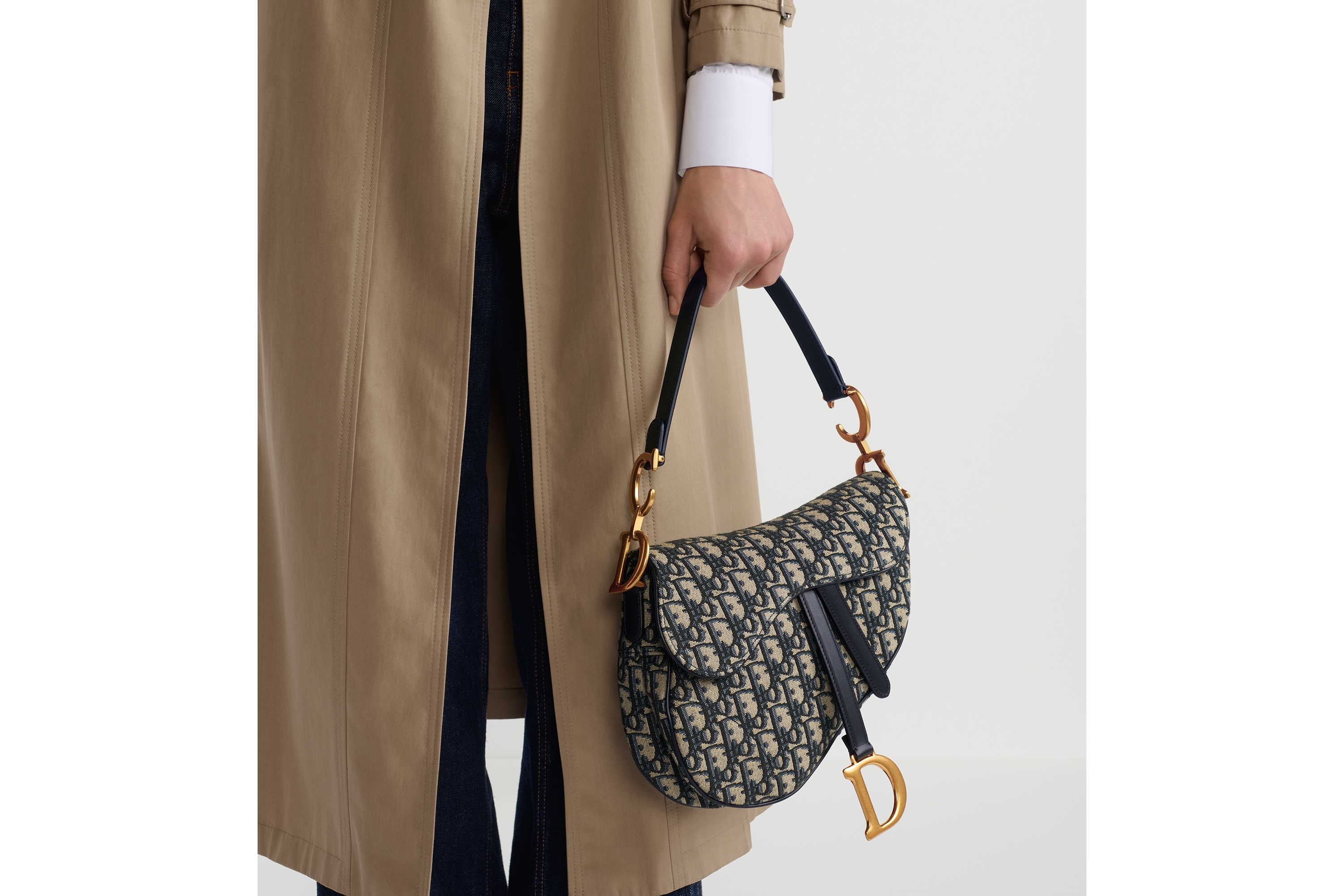 Replica Saddle Bag with Strap